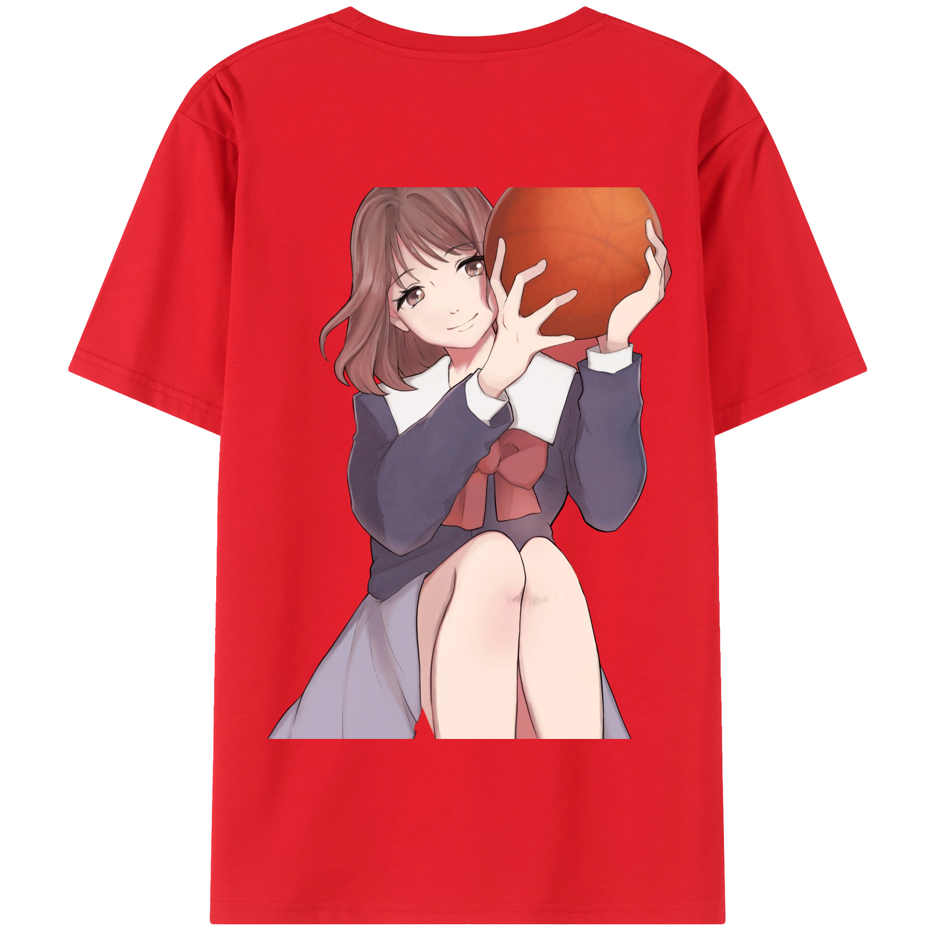 SLAM DUNK／スラムダンク 綿100％半袖Tシャツ（背面プリント）