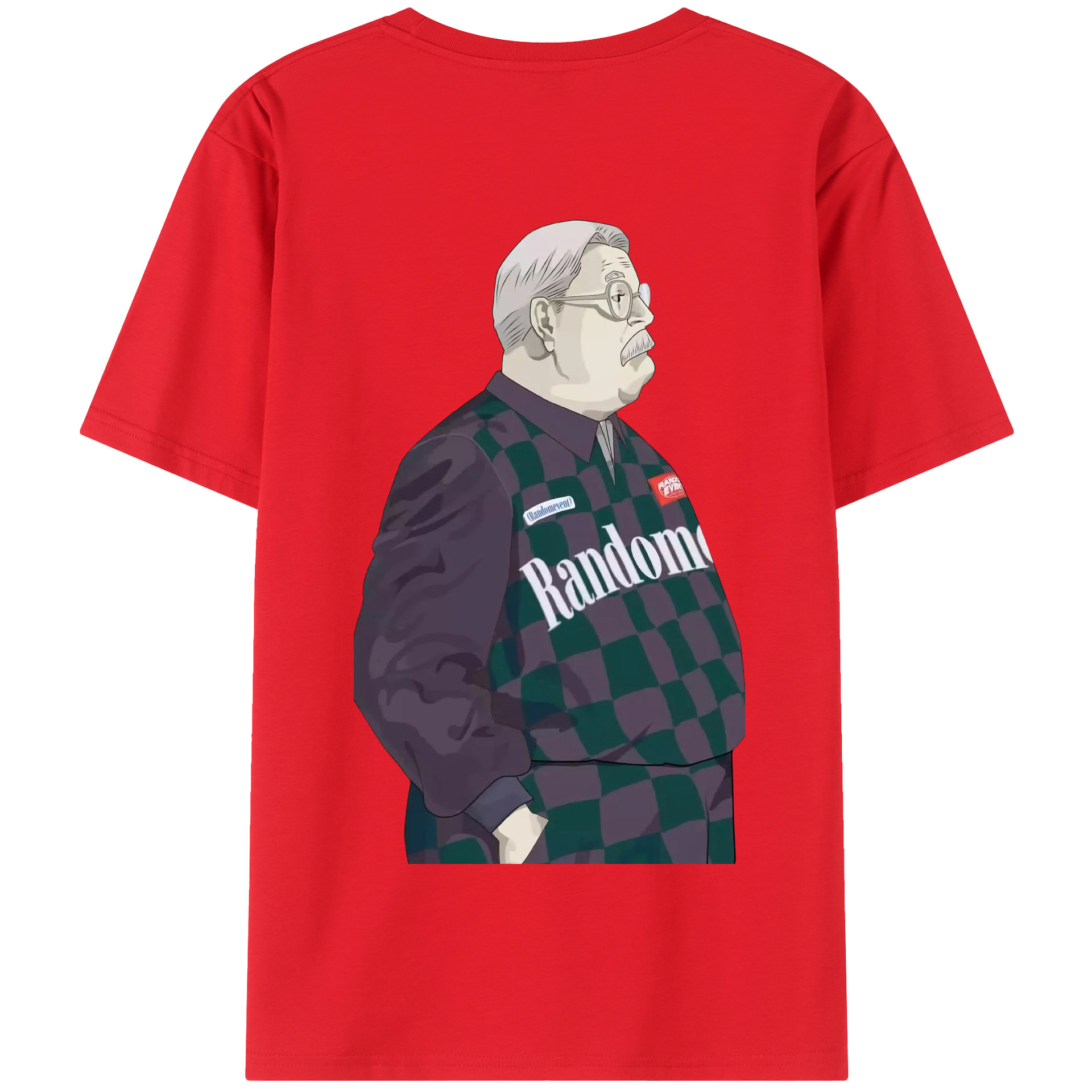 SLAM DUNK／スラムダンク 綿100％半袖Tシャツ（背面プリント）