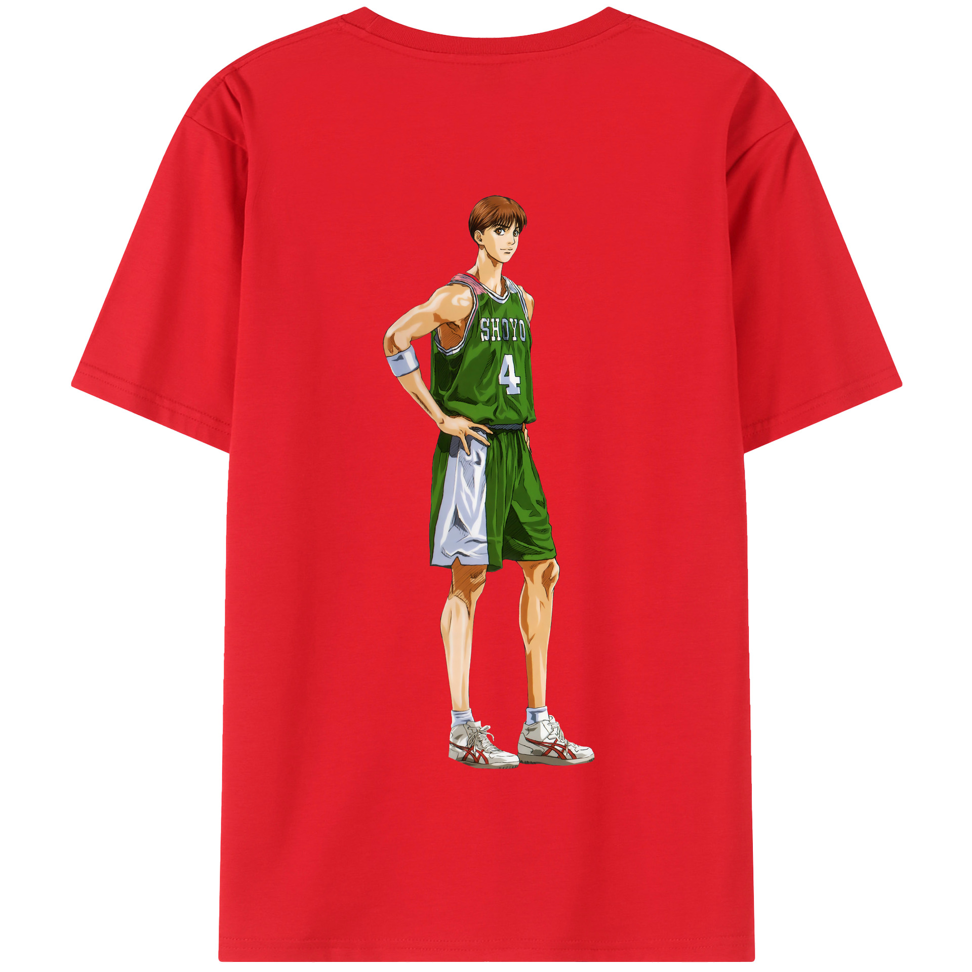 （画像用） SLAM DUNK／スラムダンク 綿100％半袖Tシャツ（背面プリント）