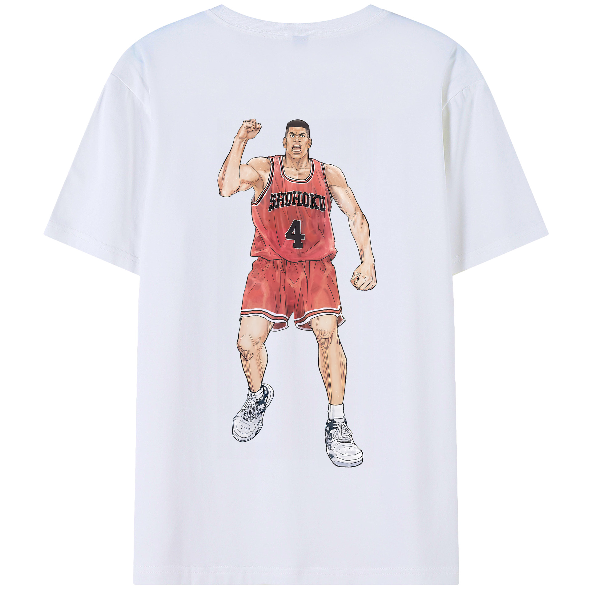 （画像用） SLAM DUNK／スラムダンク 綿100％半袖Tシャツ（背面プリント）