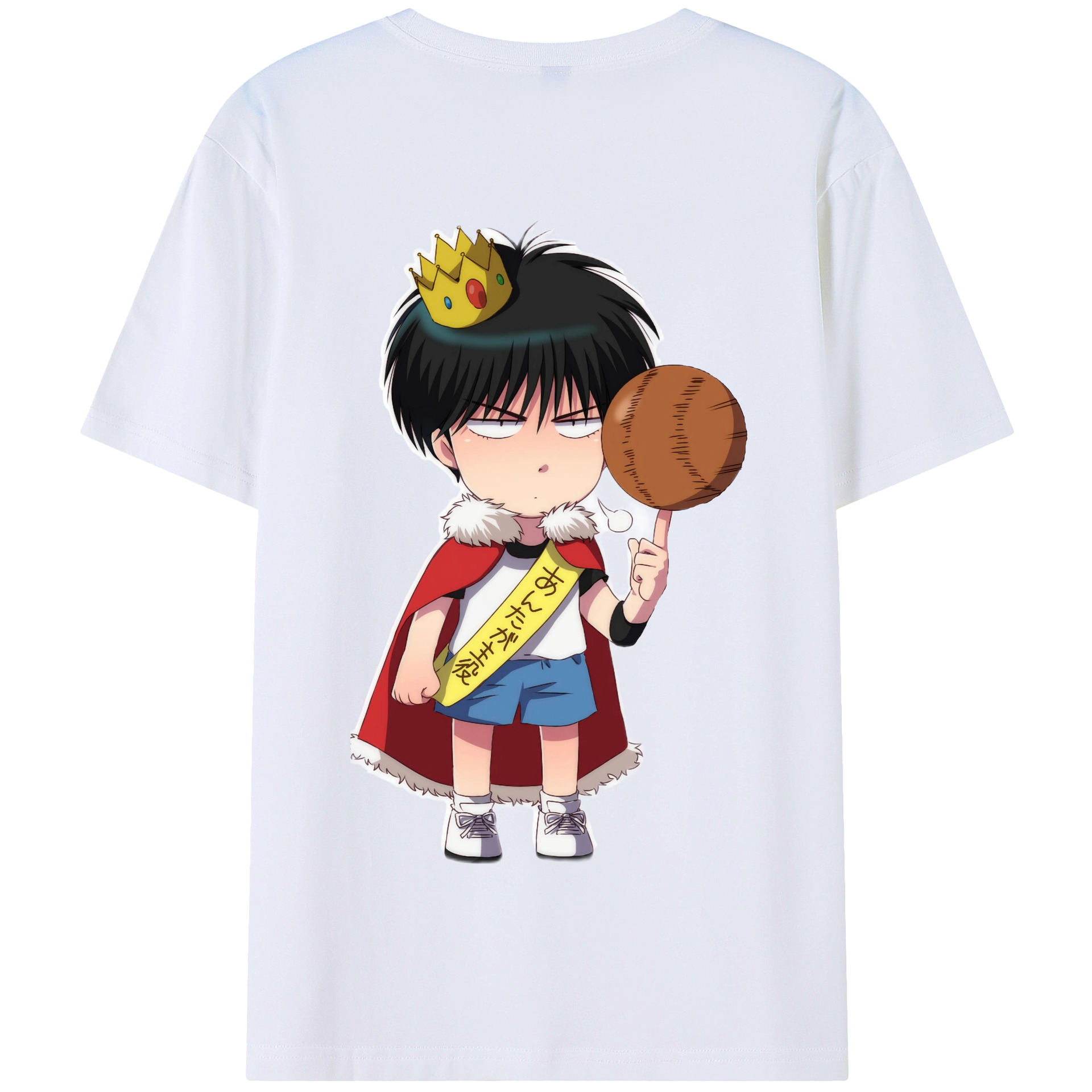 SLAM DUNK／スラムダンク 綿100％半袖Tシャツ（背面プリント）