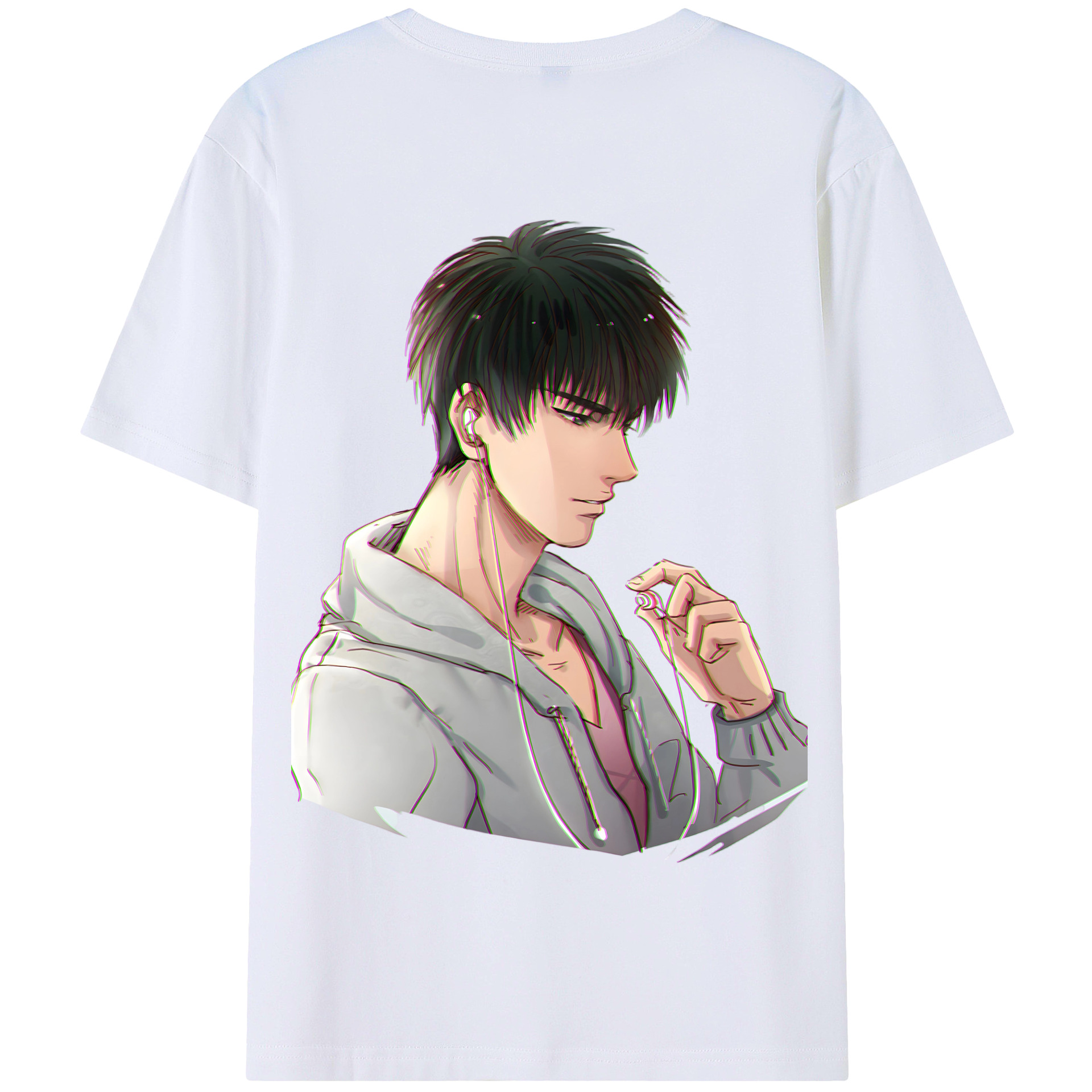 SLAM DUNK／スラムダンク 綿100％半袖Tシャツ（背面プリント）