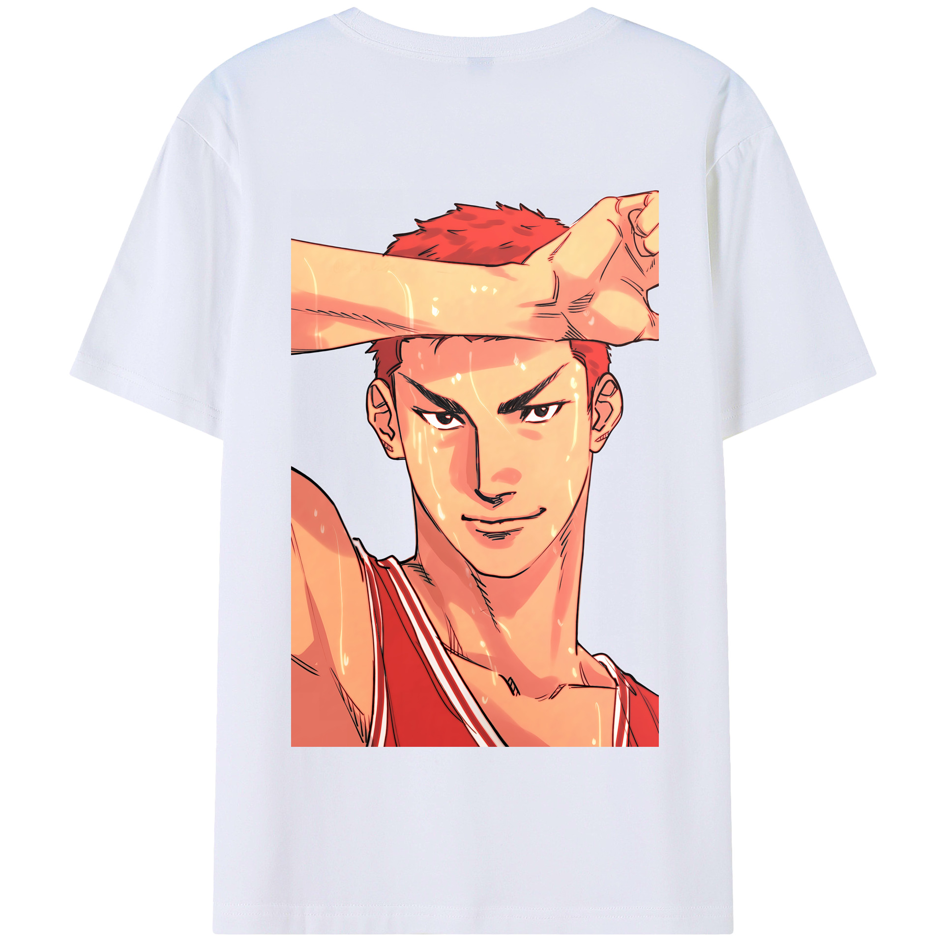 （画像用） SLAM DUNK／スラムダンク 綿100％半袖Tシャツ（背面プリント）