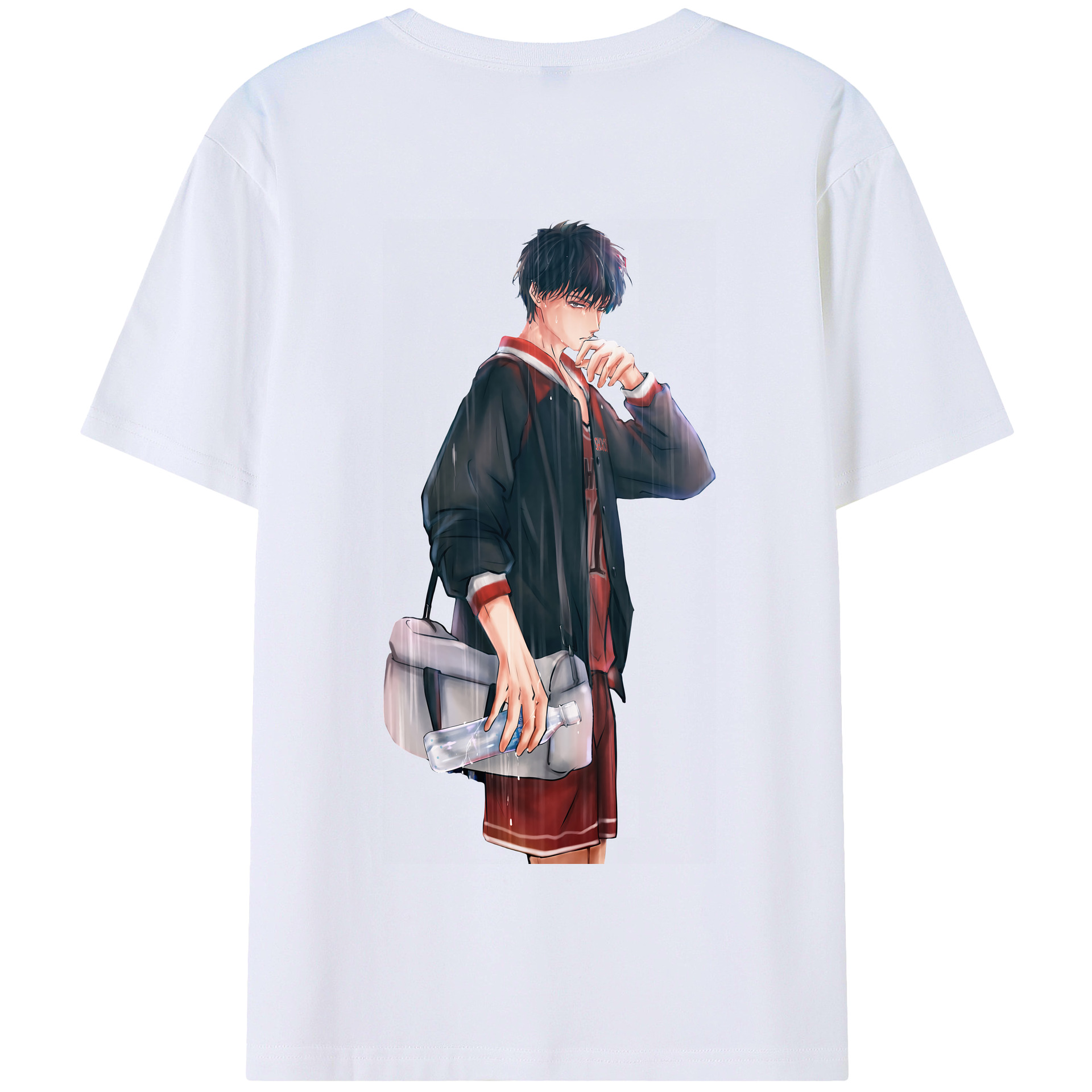 SLAM DUNK／スラムダンク 綿100％半袖Tシャツ（背面プリント）
