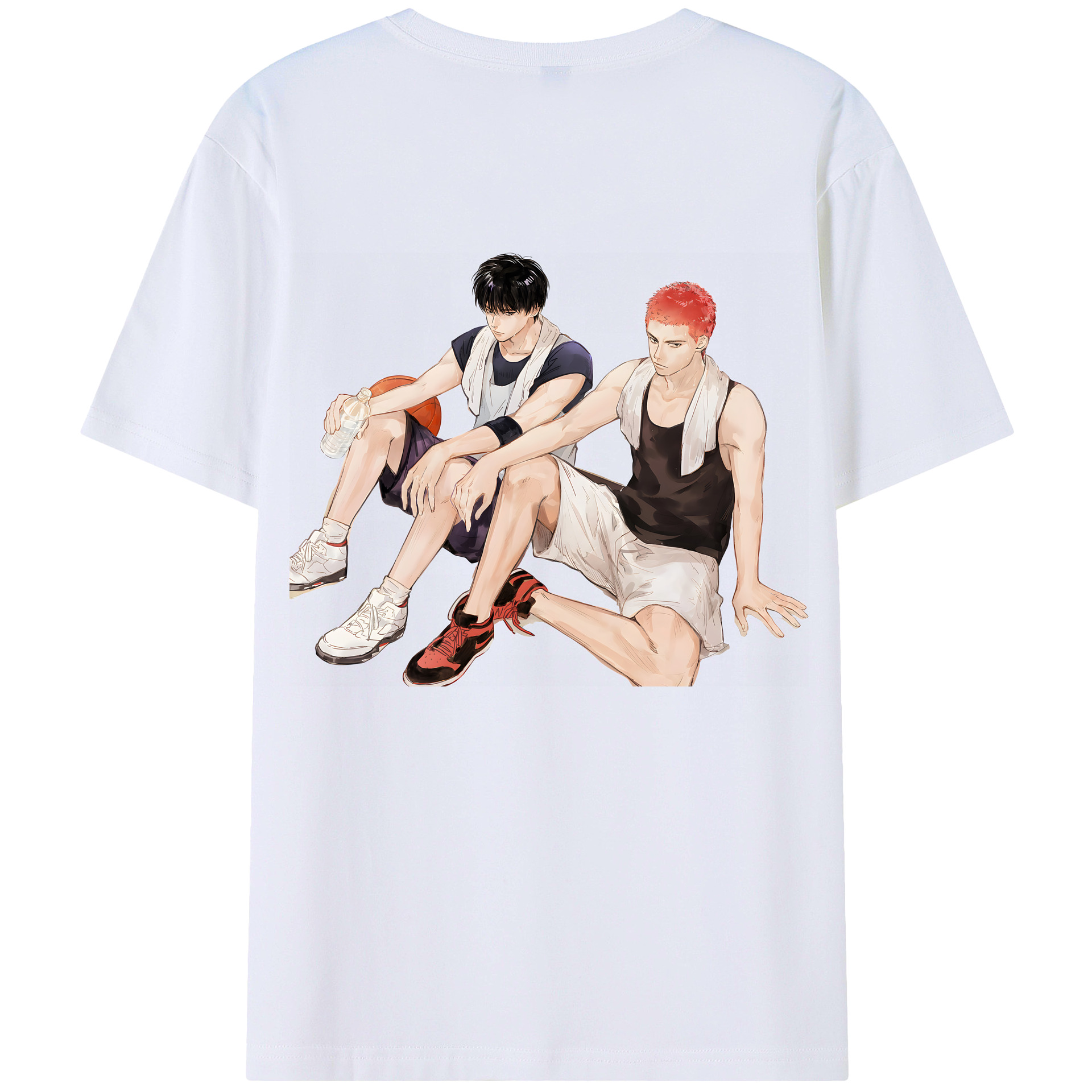（画像用） SLAM DUNK／スラムダンク 綿100％半袖Tシャツ（背面プリント）