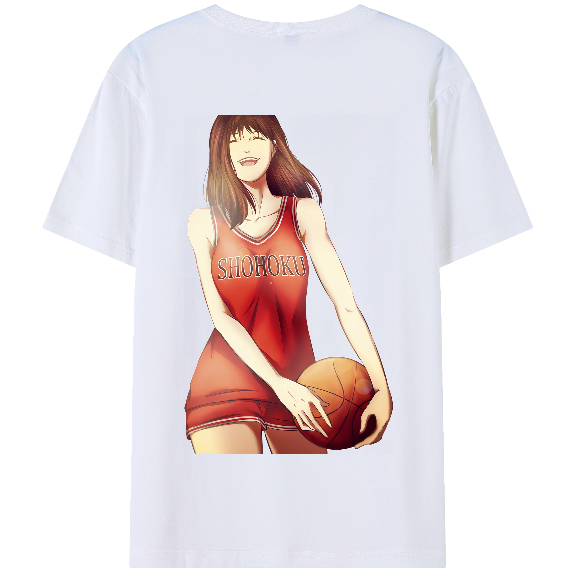SLAM DUNK／スラムダンク 綿100％半袖Tシャツ（背面プリント）