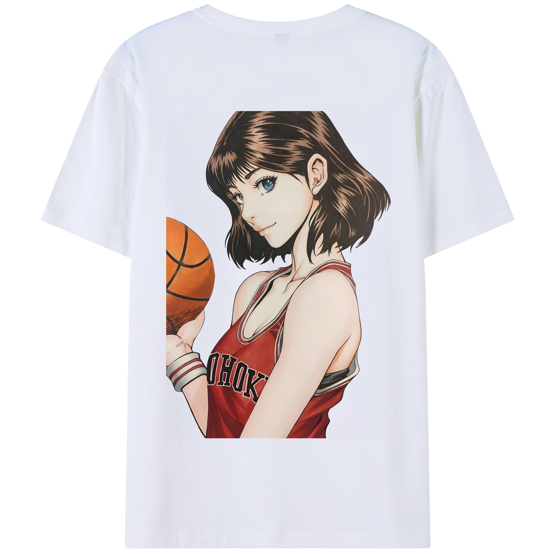 （画像用） SLAM DUNK／スラムダンク 綿100％半袖Tシャツ（背面プリント）