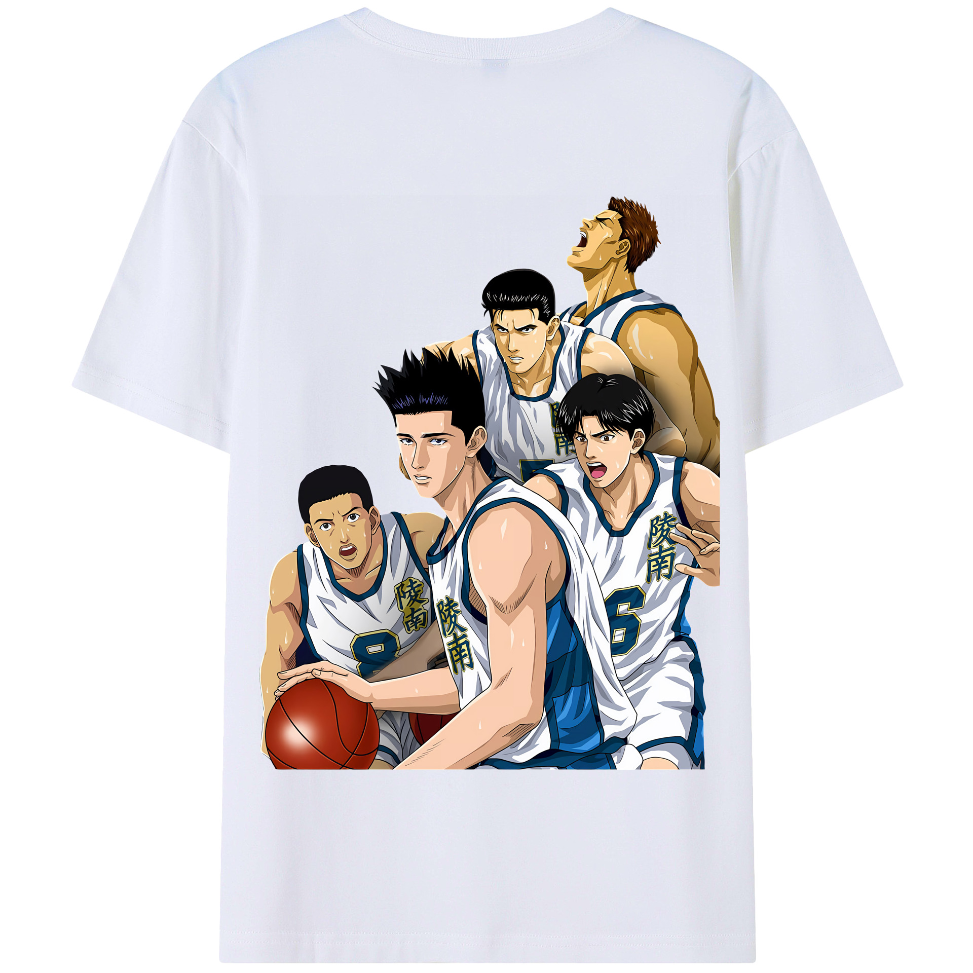 （画像用） SLAM DUNK／スラムダンク 綿100％半袖Tシャツ（背面プリント）