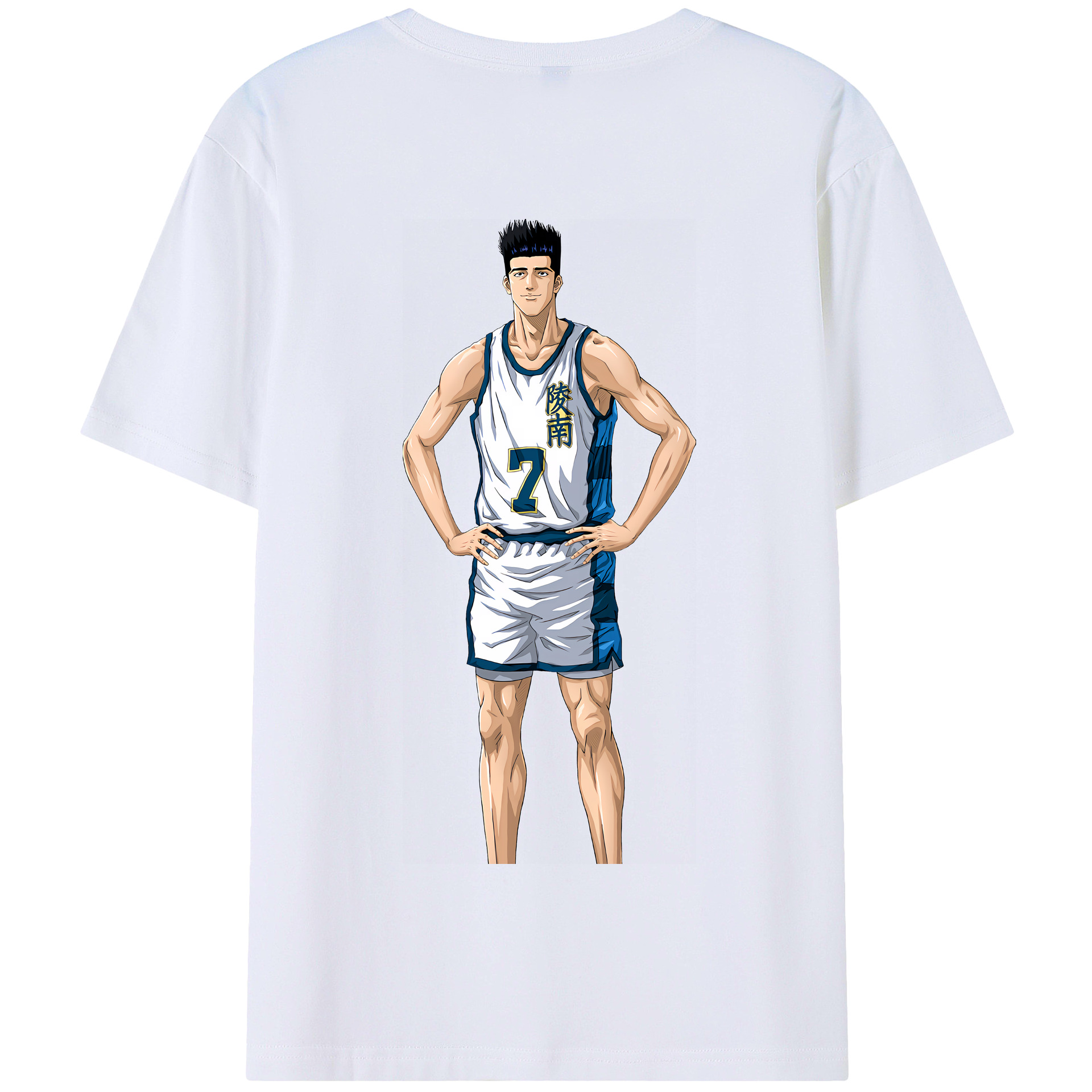 （画像用） SLAM DUNK／スラムダンク 綿100％半袖Tシャツ（背面プリント）