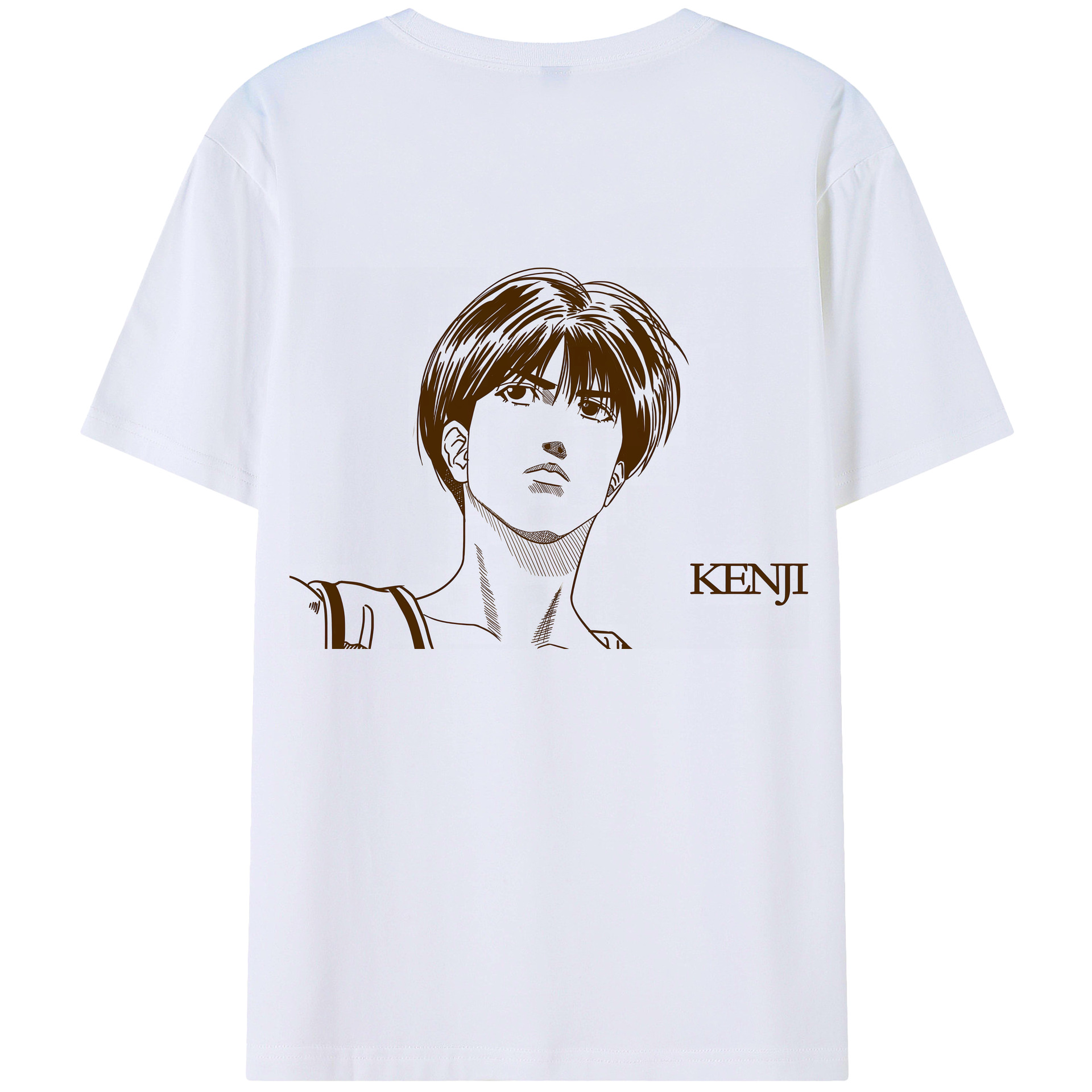 SLAM DUNK／スラムダンク 綿100％半袖Tシャツ（背面プリント）