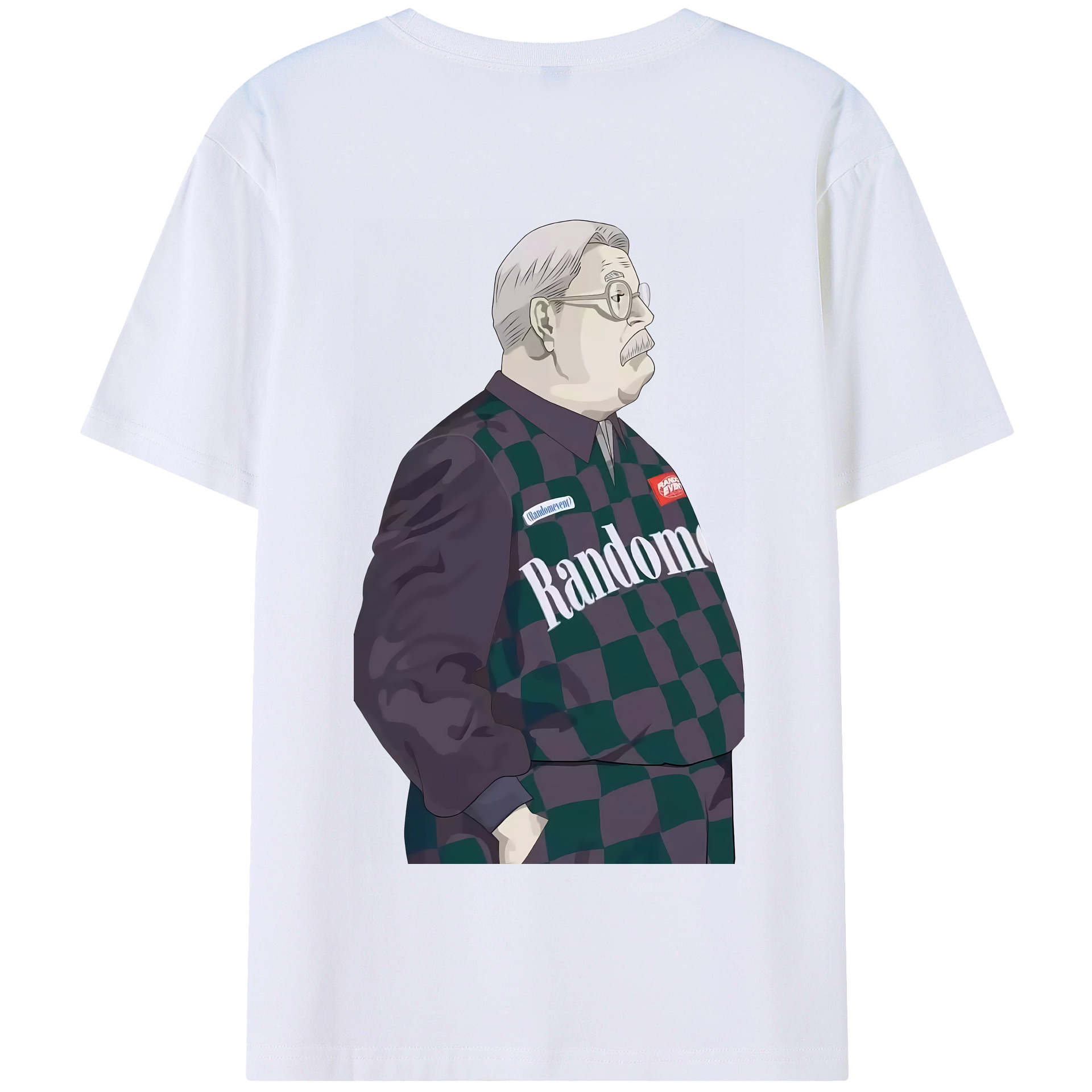 SLAM DUNK／スラムダンク 綿100％半袖Tシャツ（背面プリント）