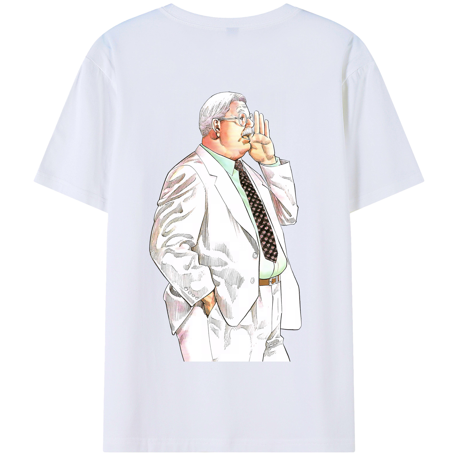 SLAM DUNK／スラムダンク 綿100％半袖Tシャツ（背面プリント）