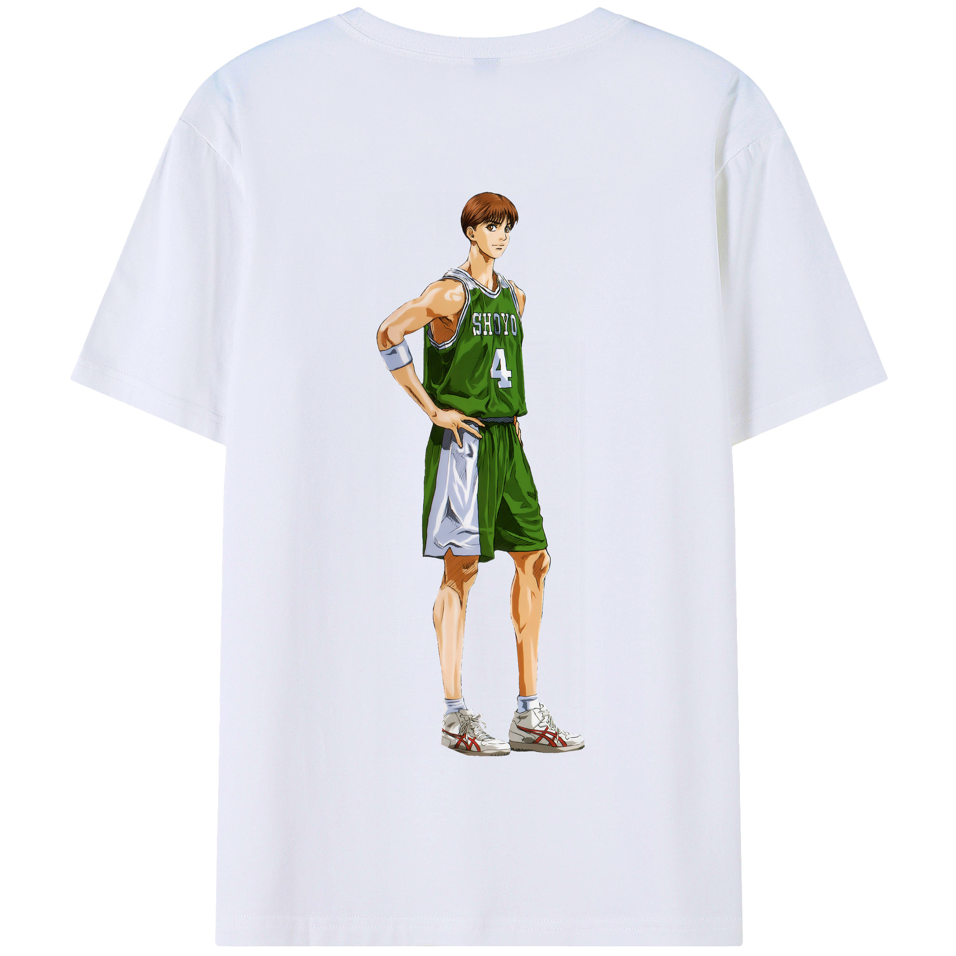 SLAM DUNK／スラムダンク 綿100％半袖Tシャツ（背面プリント）