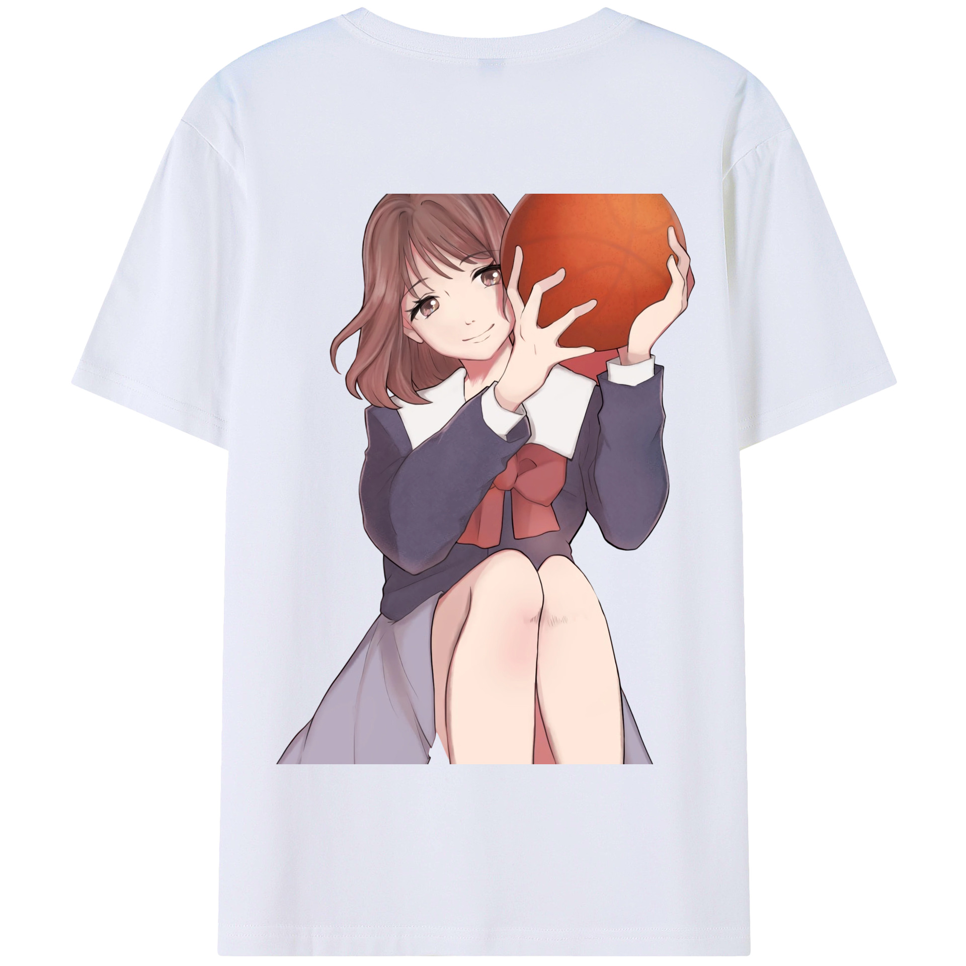 SLAM DUNK／スラムダンク 綿100％半袖Tシャツ（背面プリント）