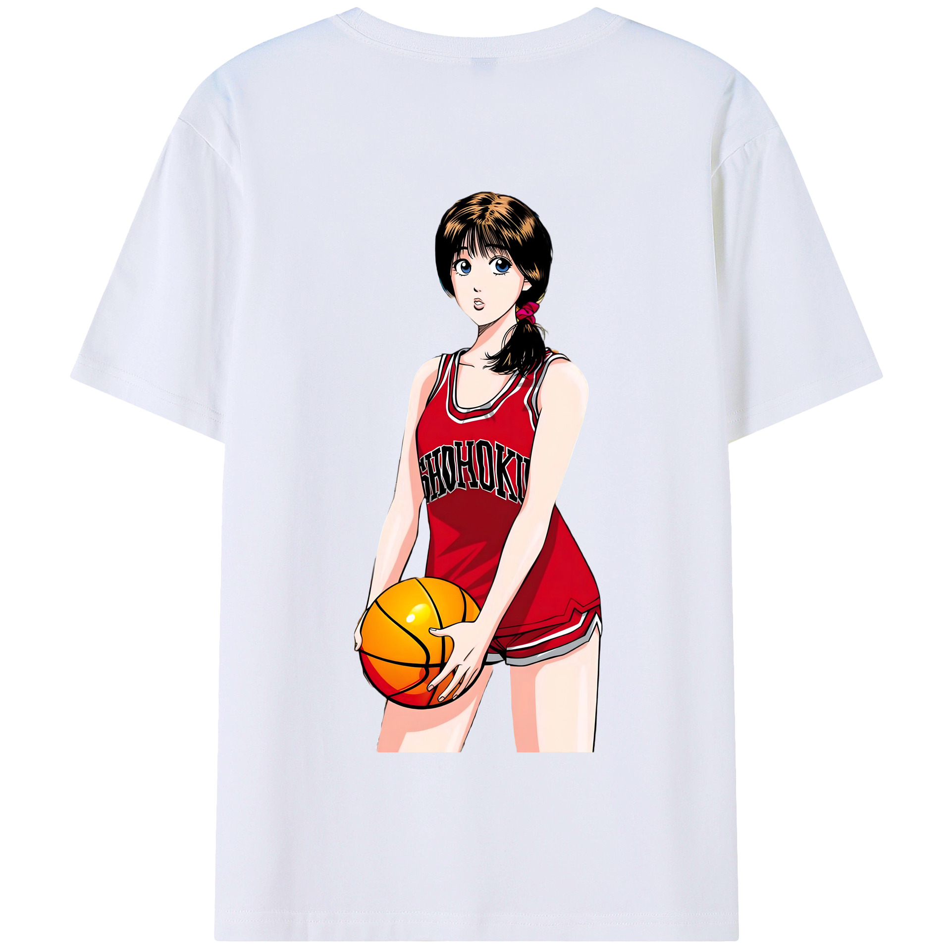 SLAM DUNK／スラムダンク 綿100％半袖Tシャツ（背面プリント）