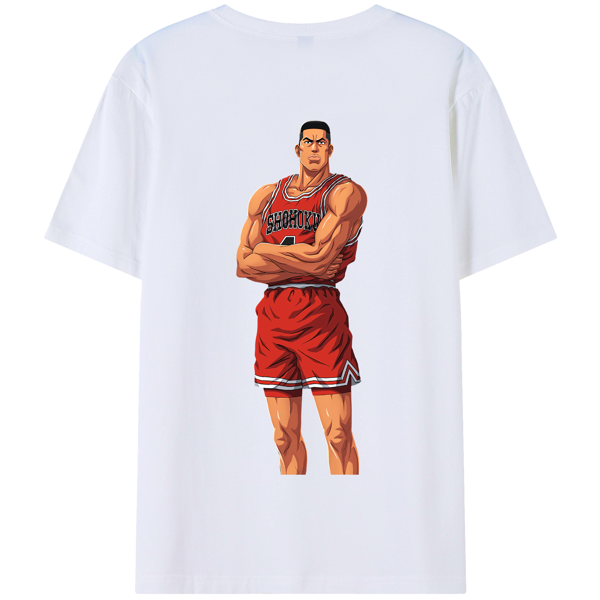 （画像用） SLAM DUNK／スラムダンク 綿100％半袖Tシャツ（背面プリント）