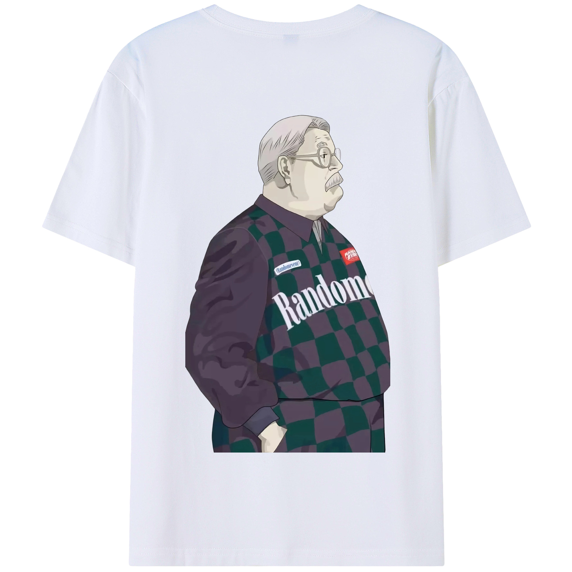 SLAM DUNK／スラムダンク 綿100％半袖Tシャツ（背面プリント）