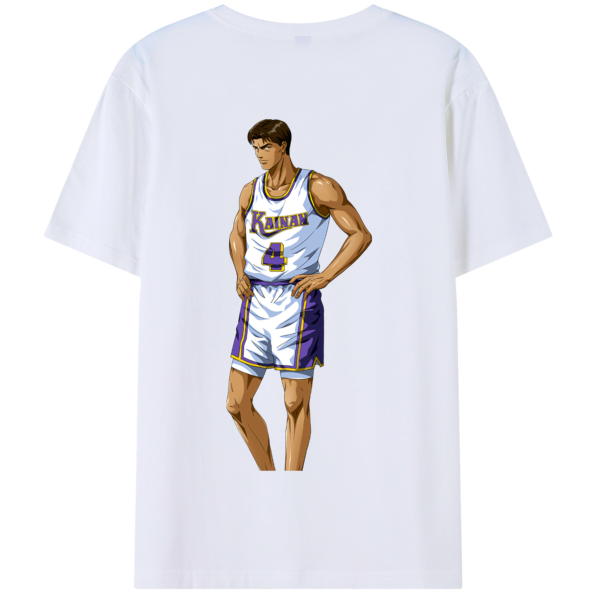（画像用） SLAM DUNK／スラムダンク 綿100％半袖Tシャツ（背面プリント）