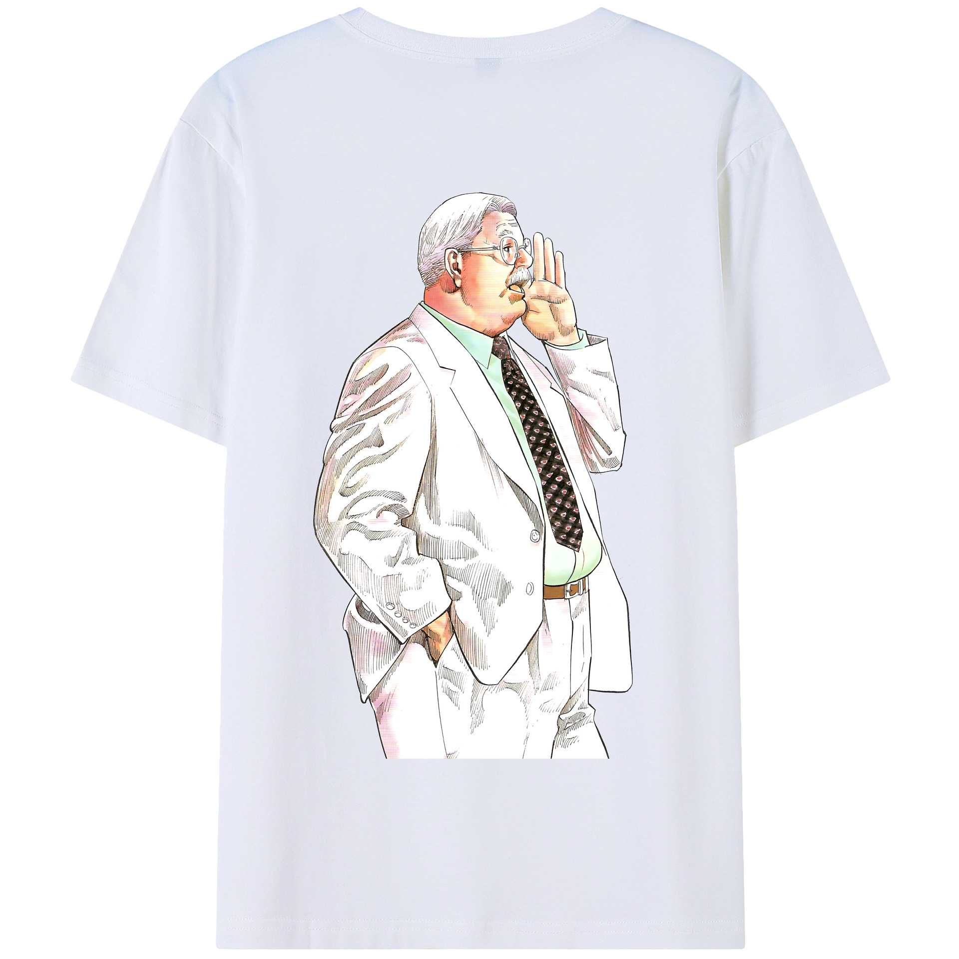 SLAM DUNK／スラムダンク 綿100％半袖Tシャツ（背面プリント）