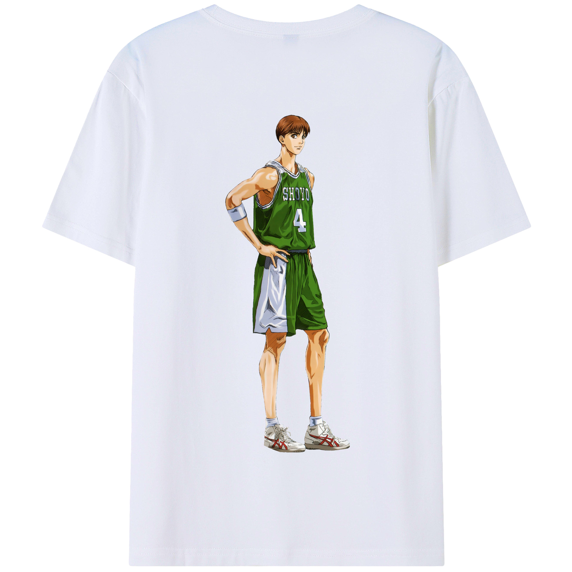 （画像用） SLAM DUNK／スラムダンク 綿100％半袖Tシャツ（背面プリント）