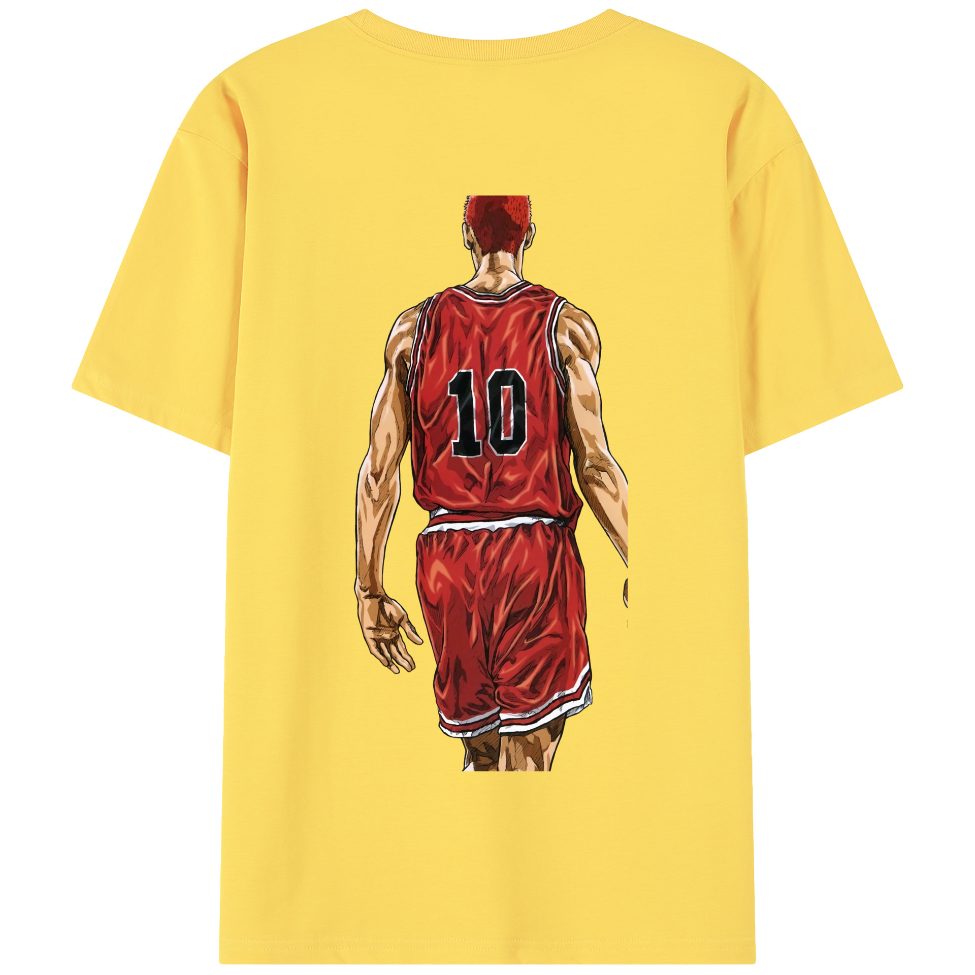 SLAM DUNK／スラムダンク 綿100％半袖Tシャツ（背面プリント）