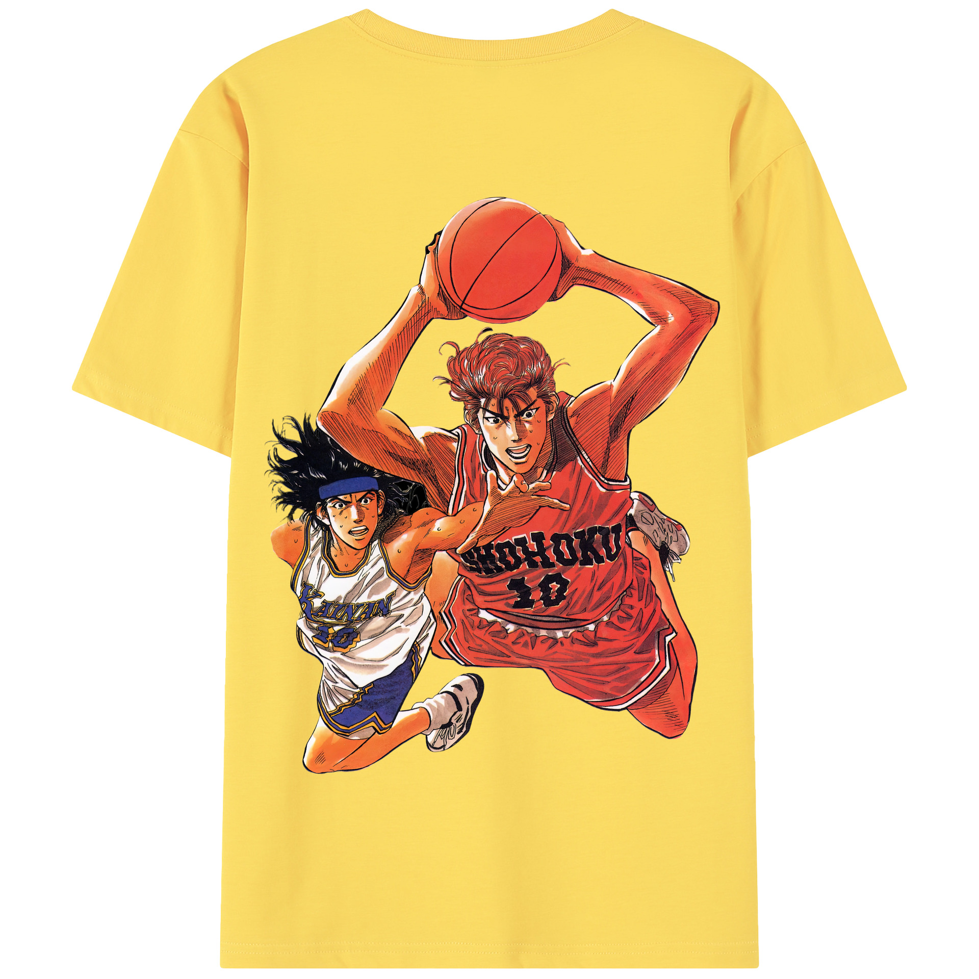 （画像用） SLAM DUNK／スラムダンク 綿100％半袖Tシャツ（背面プリント）