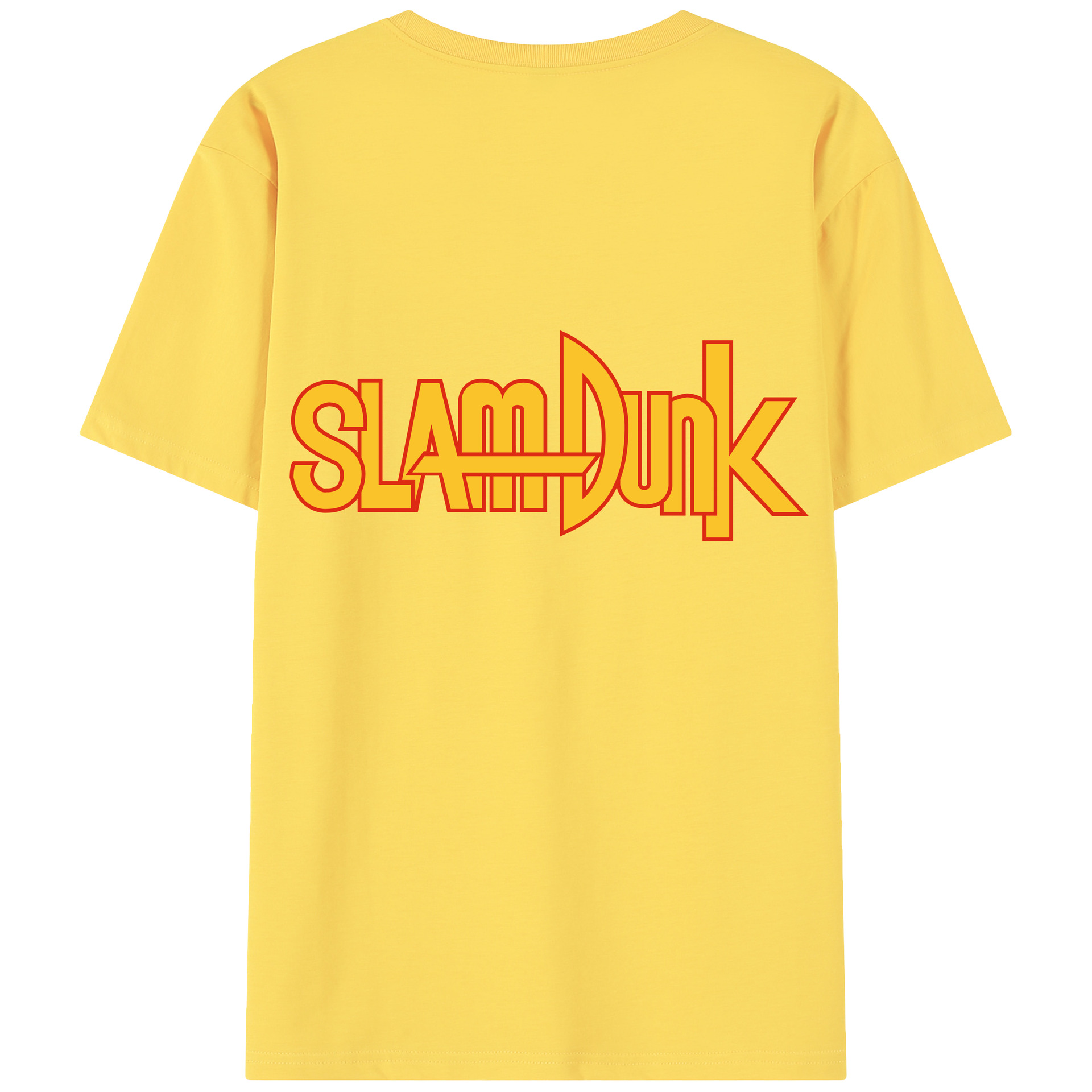 SLAM DUNK／スラムダンク 綿100％半袖Tシャツ（背面プリント）