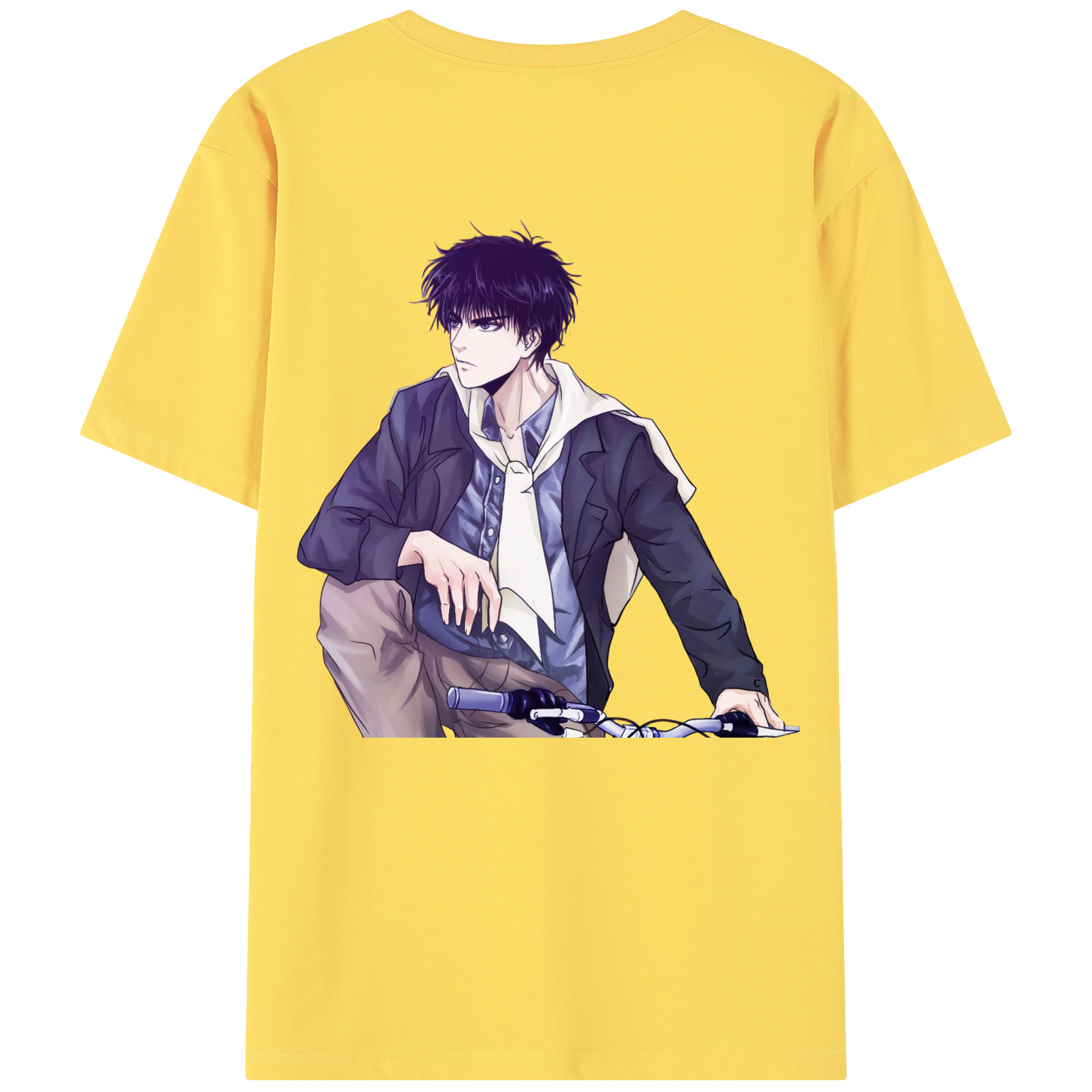 SLAM DUNK／スラムダンク 綿100％半袖Tシャツ（背面プリント）
