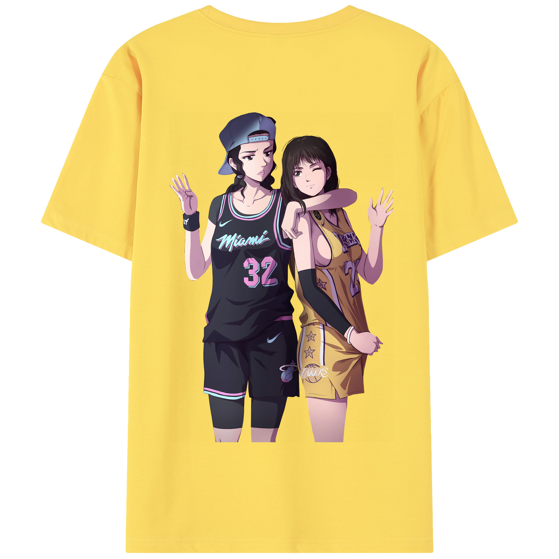 （画像用） SLAM DUNK／スラムダンク 綿100％半袖Tシャツ（背面プリント）