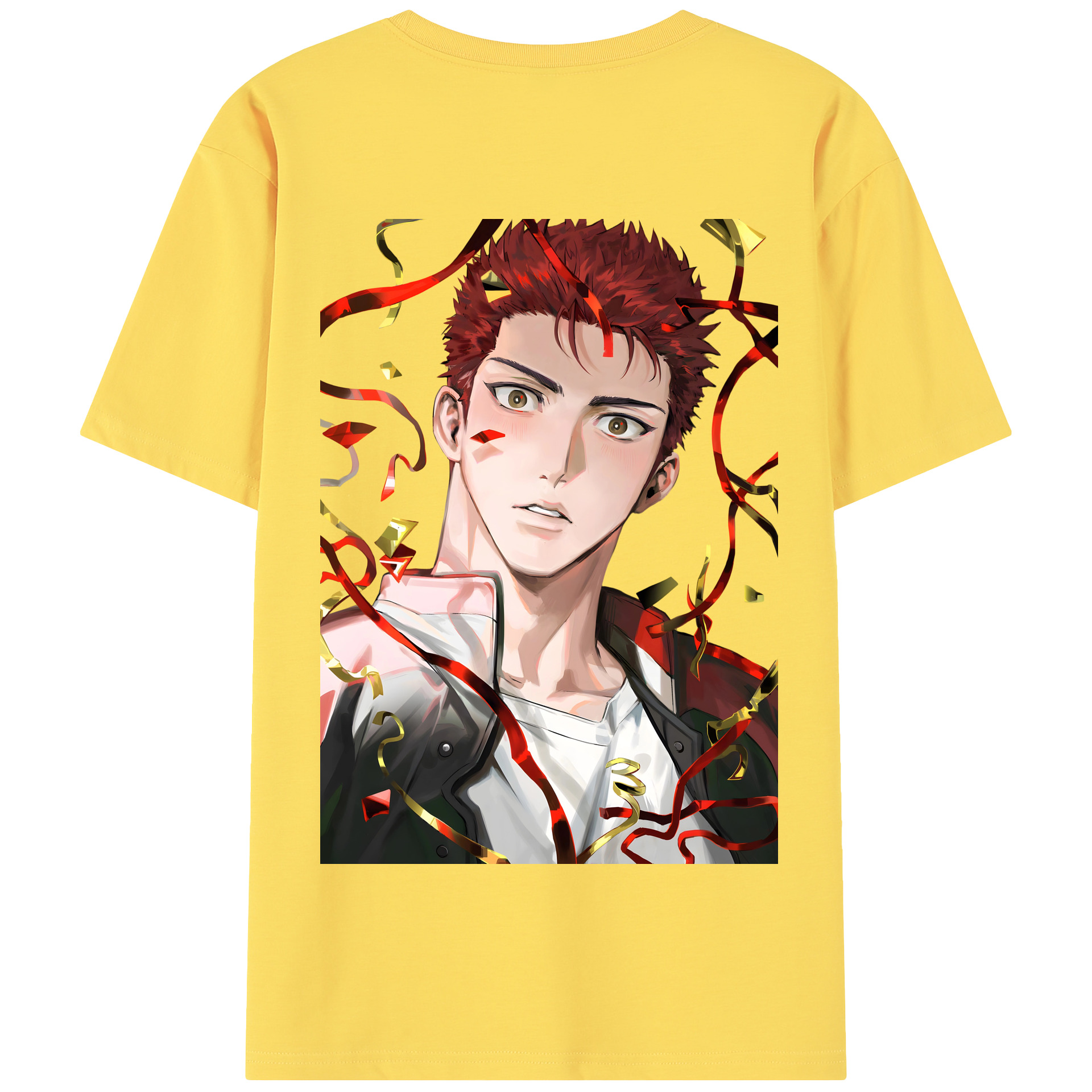 SLAM DUNK／スラムダンク 綿100％半袖Tシャツ（背面プリント）