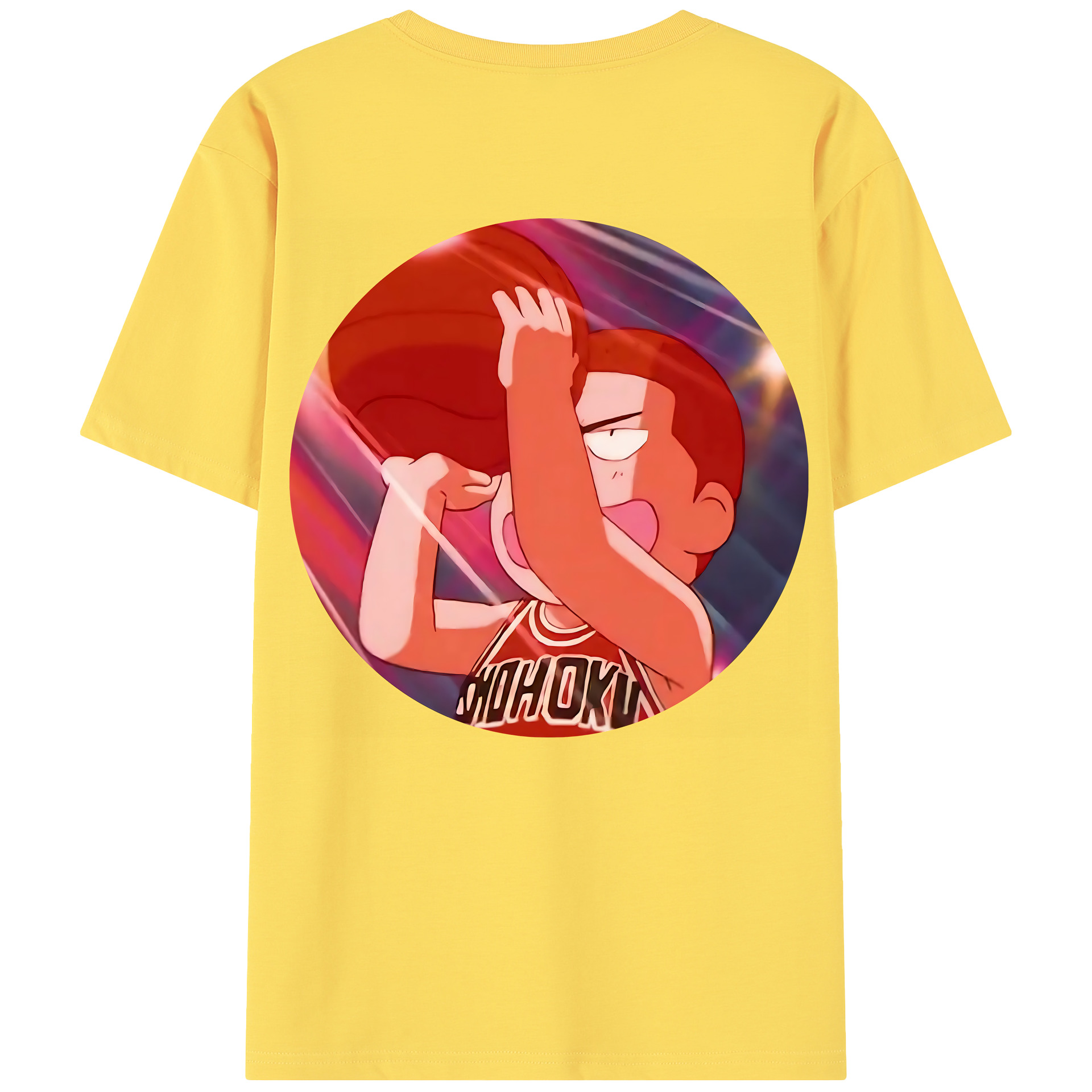（画像用） SLAM DUNK／スラムダンク 綿100％半袖Tシャツ（背面プリント）