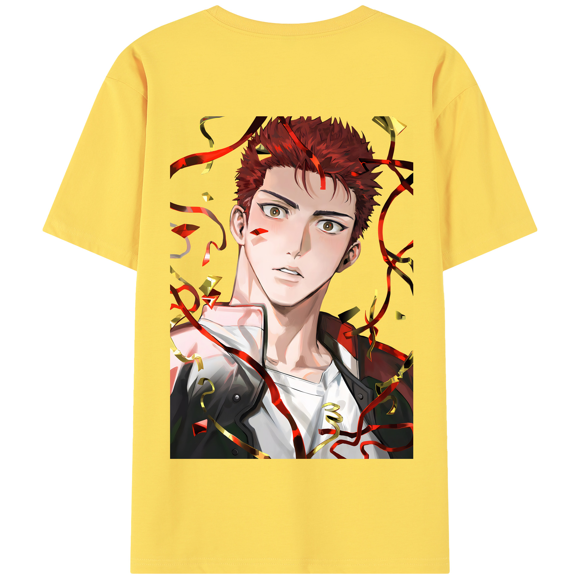 SLAM DUNK／スラムダンク 綿100％半袖Tシャツ（背面プリント）