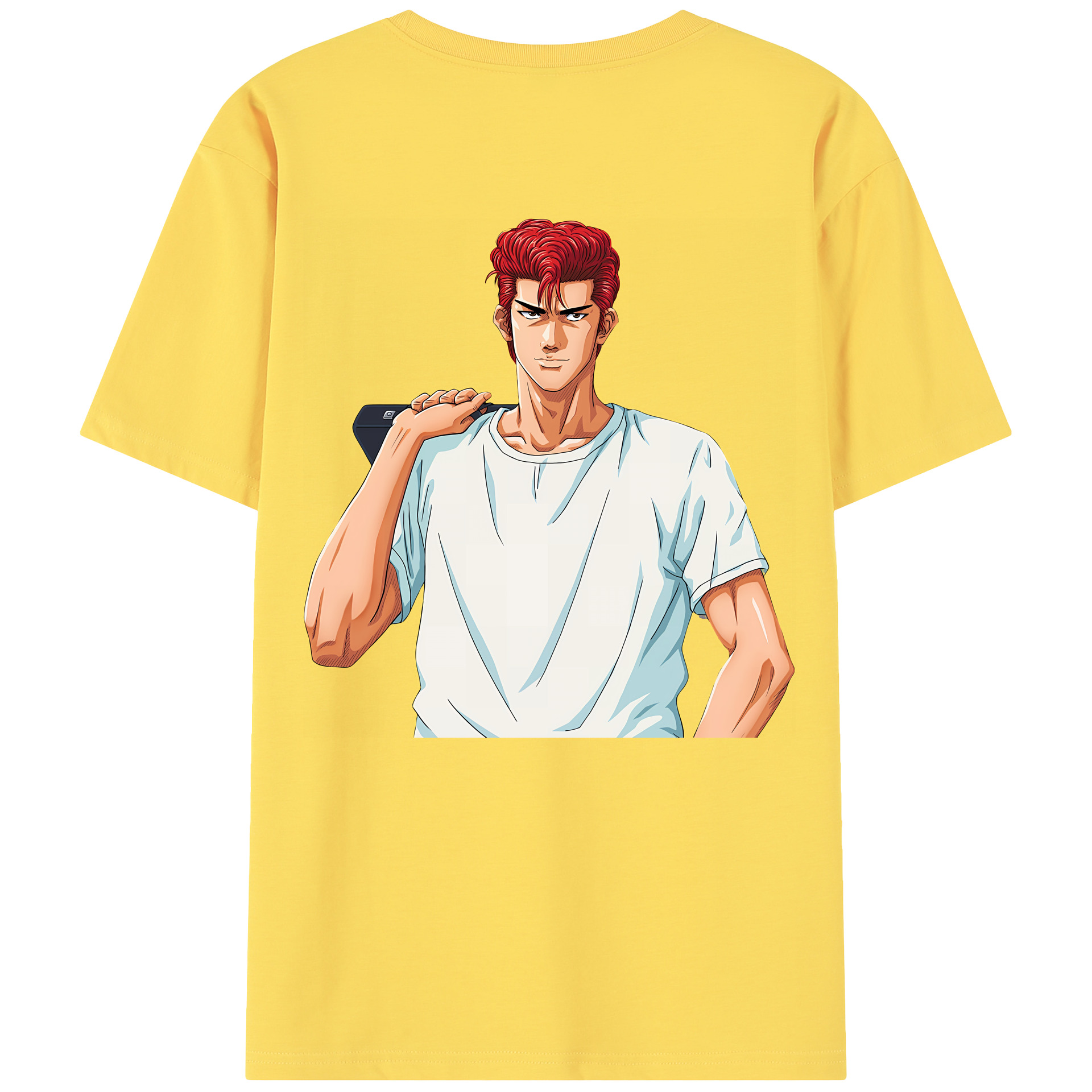 SLAM DUNK／スラムダンク 綿100％半袖Tシャツ（背面プリント）