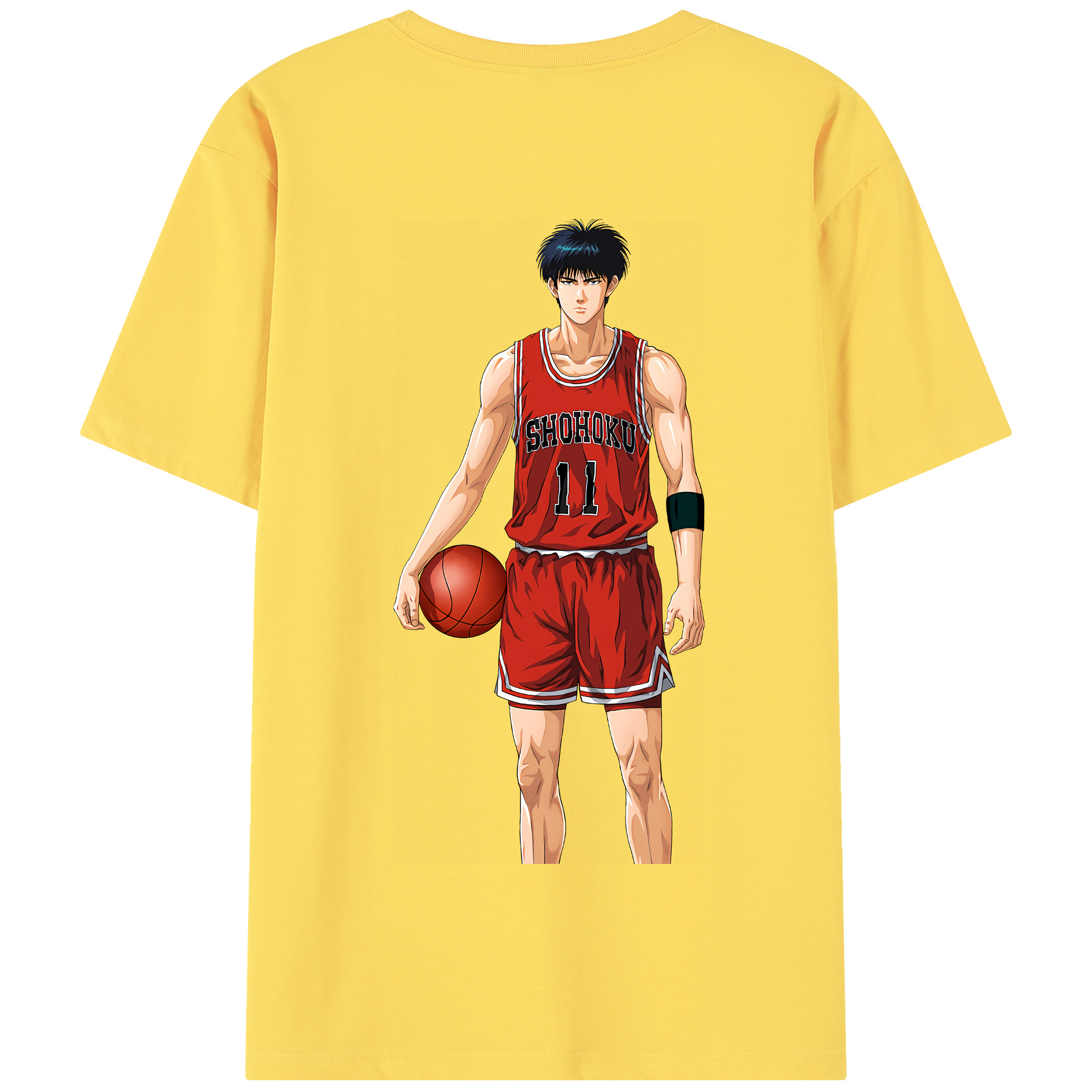 SLAM DUNK／スラムダンク 綿100％半袖Tシャツ（背面プリント）