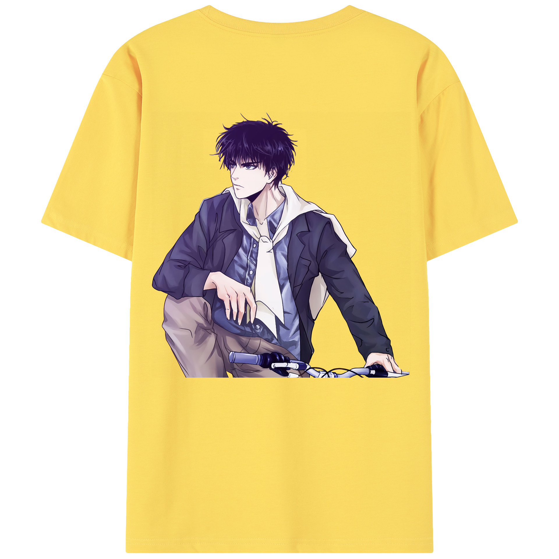 SLAM DUNK／スラムダンク 綿100％半袖Tシャツ（背面プリント）