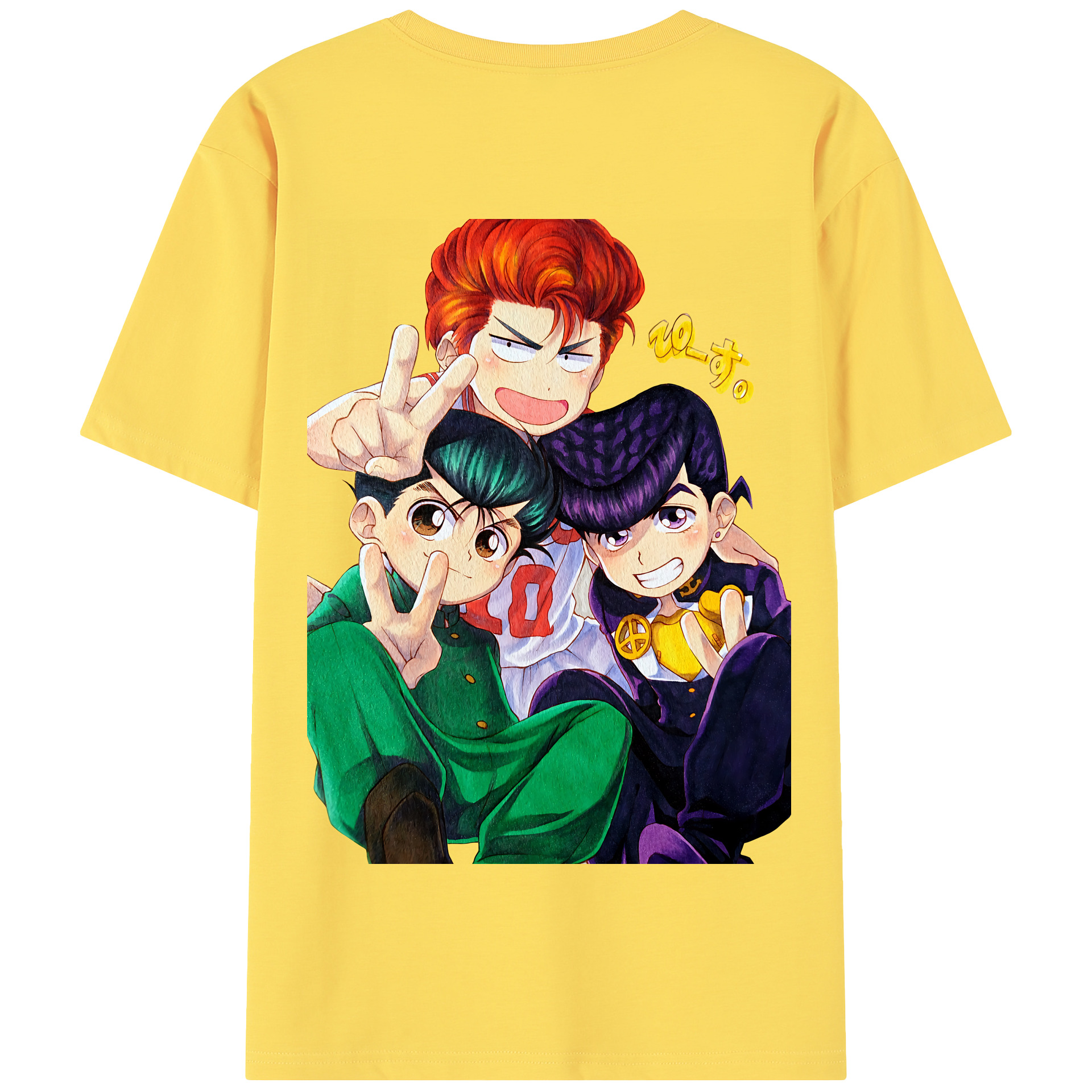 SLAM DUNK／スラムダンク 綿100％半袖Tシャツ（背面プリント）