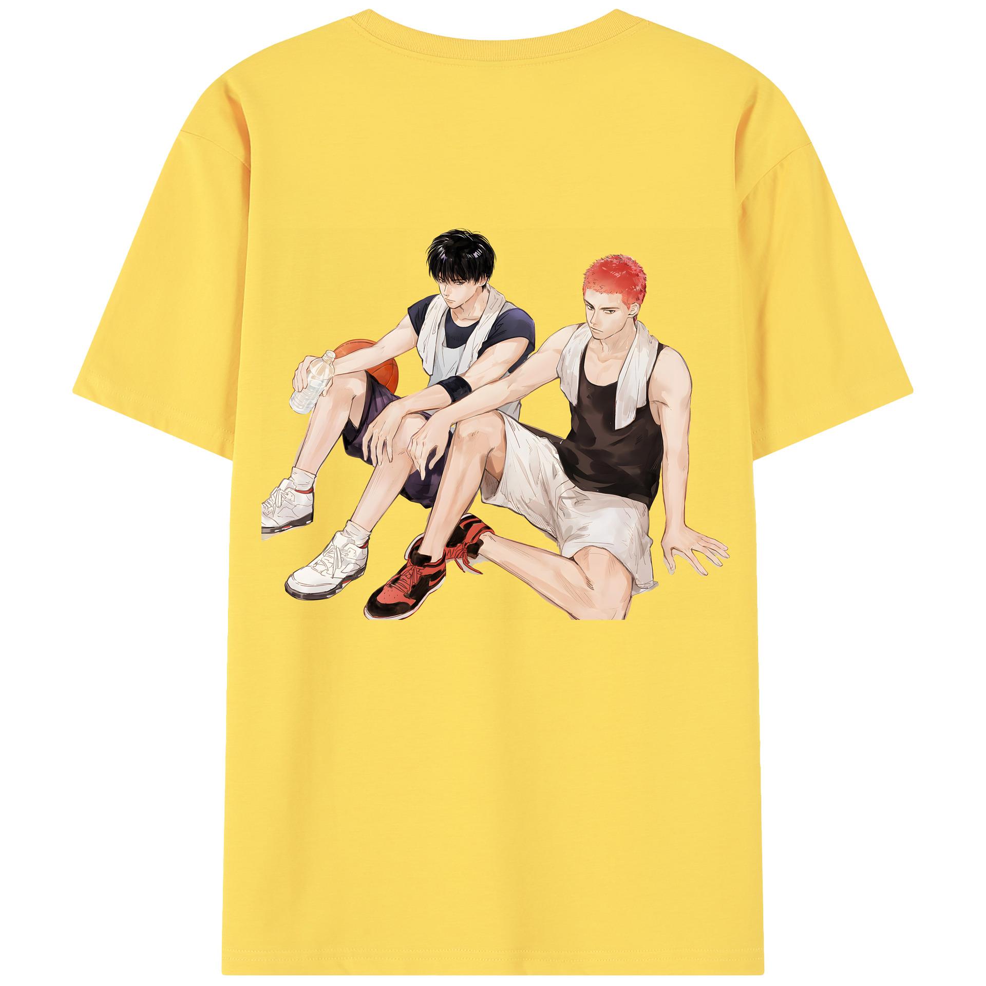 （画像用） SLAM DUNK／スラムダンク 綿100％半袖Tシャツ（背面プリント）