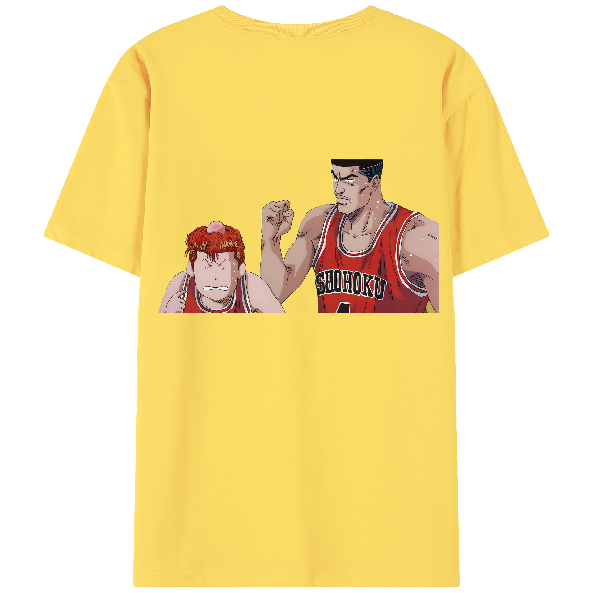 （画像用） SLAM DUNK／スラムダンク 綿100％半袖Tシャツ（背面プリント）