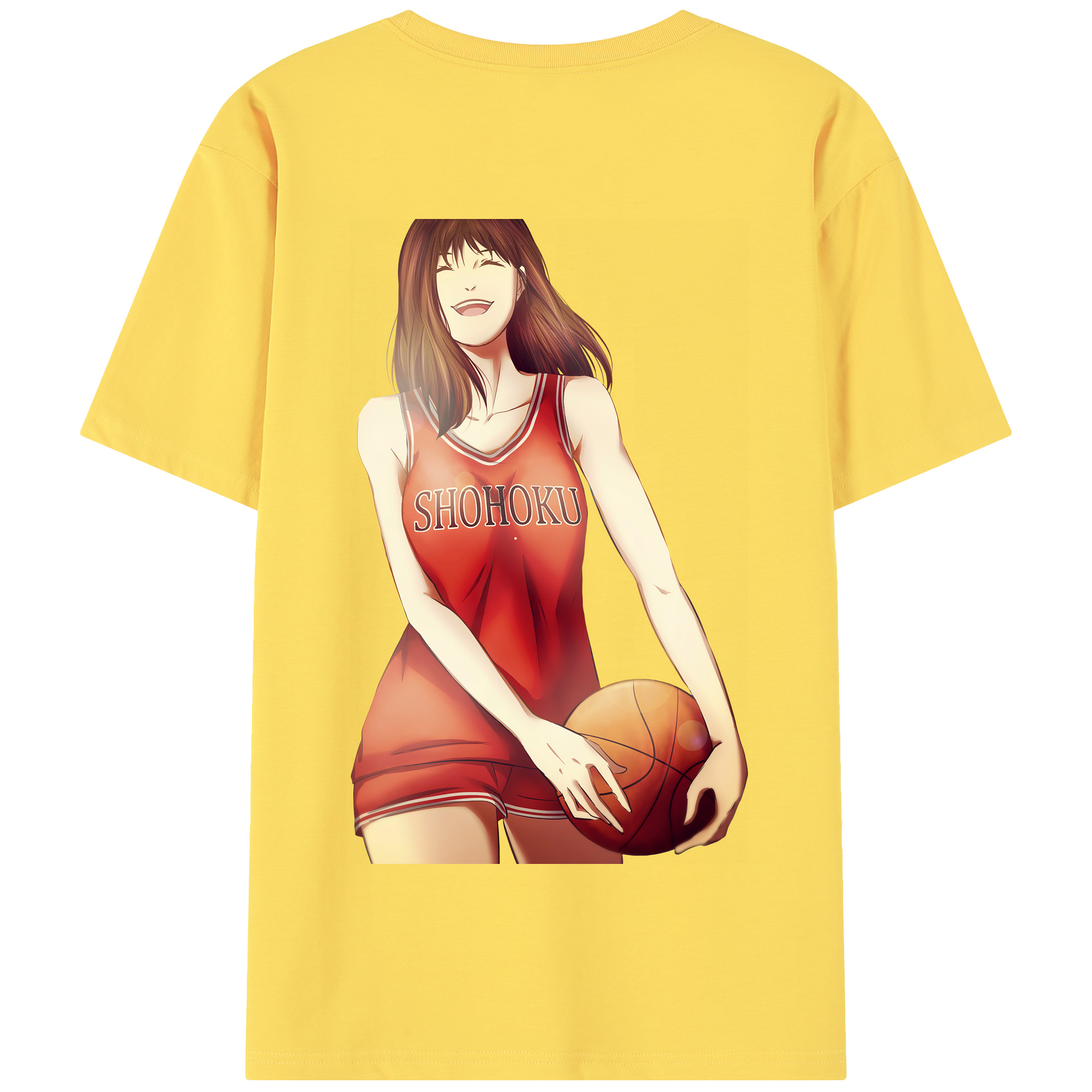 SLAM DUNK／スラムダンク 綿100％半袖Tシャツ（背面プリント）