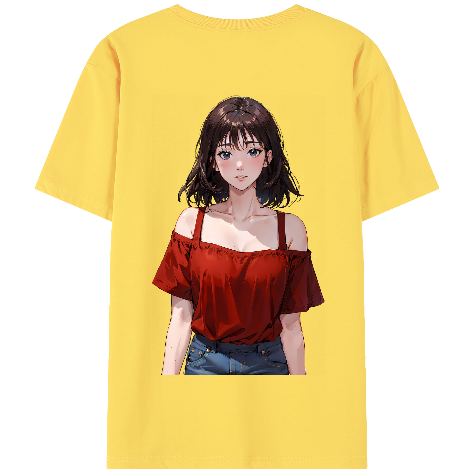 SLAM DUNK／スラムダンク 綿100％半袖Tシャツ（背面プリント）
