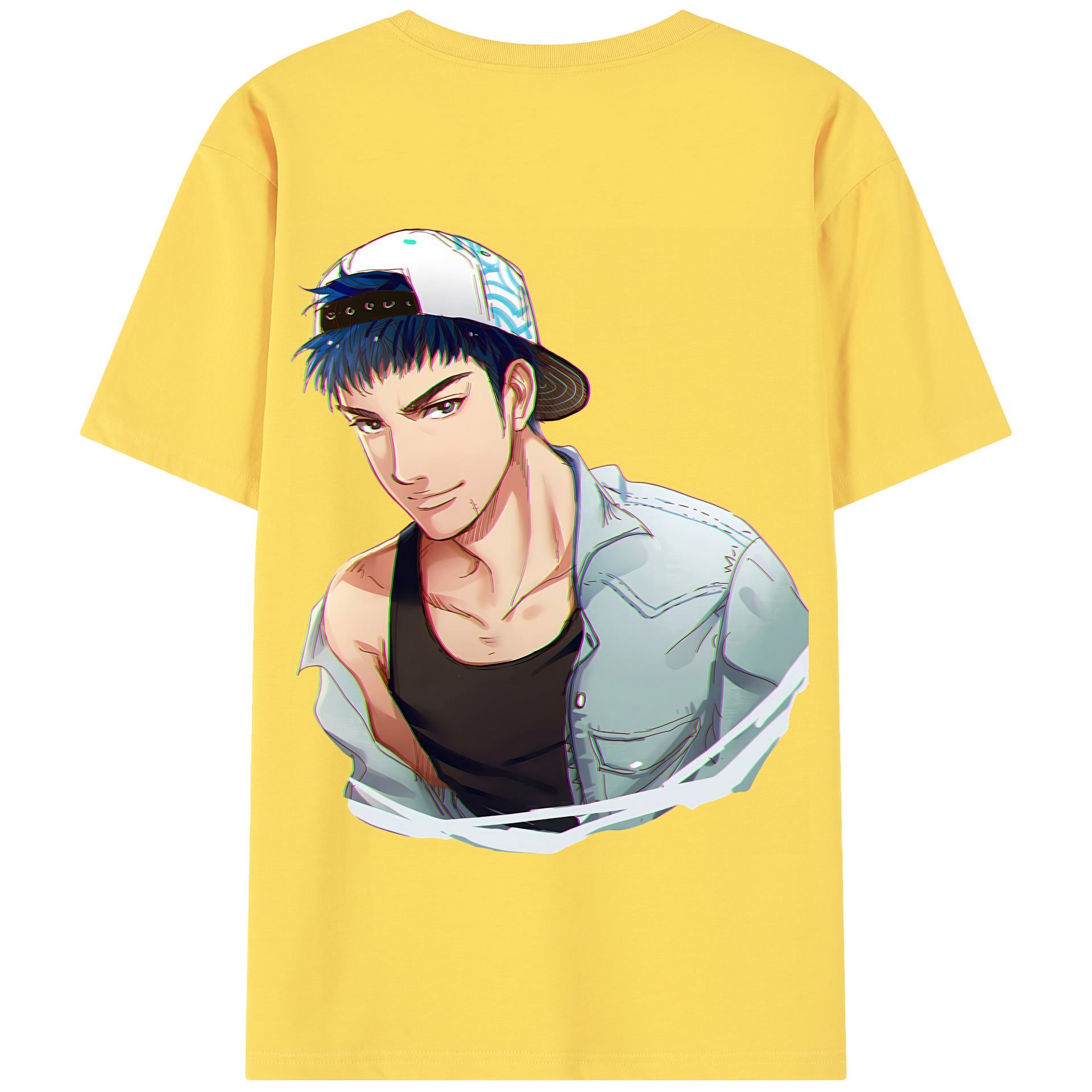 SLAM DUNK／スラムダンク 綿100％半袖Tシャツ（背面プリント）