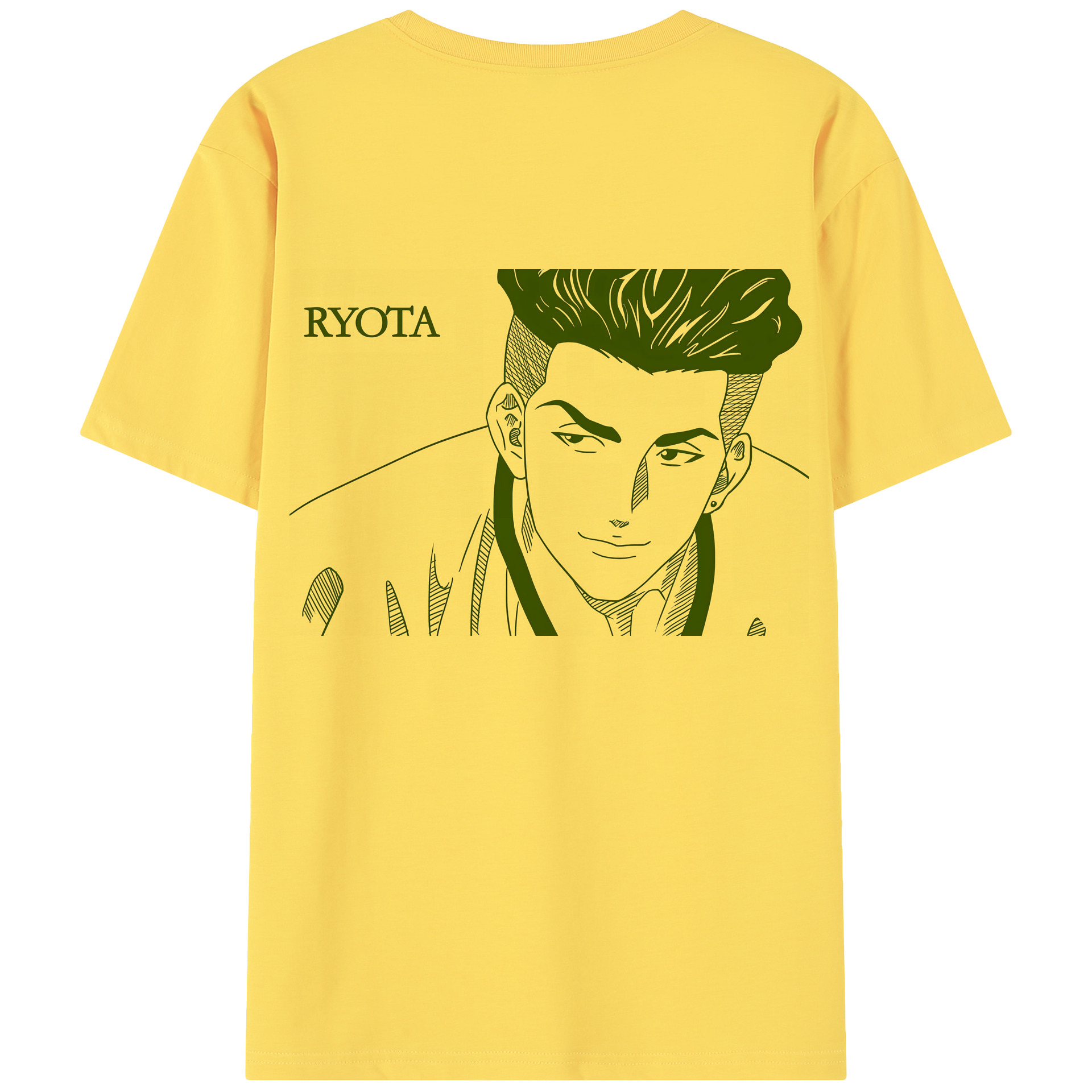 SLAM DUNK／スラムダンク 綿100％半袖Tシャツ（背面プリント）