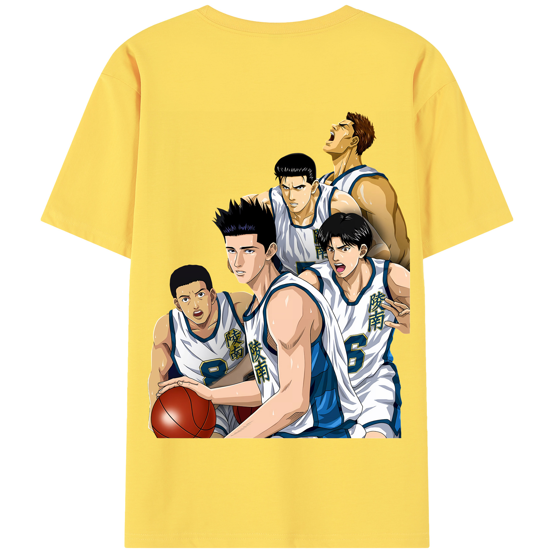 （画像用） SLAM DUNK／スラムダンク 綿100％半袖Tシャツ（背面プリント）