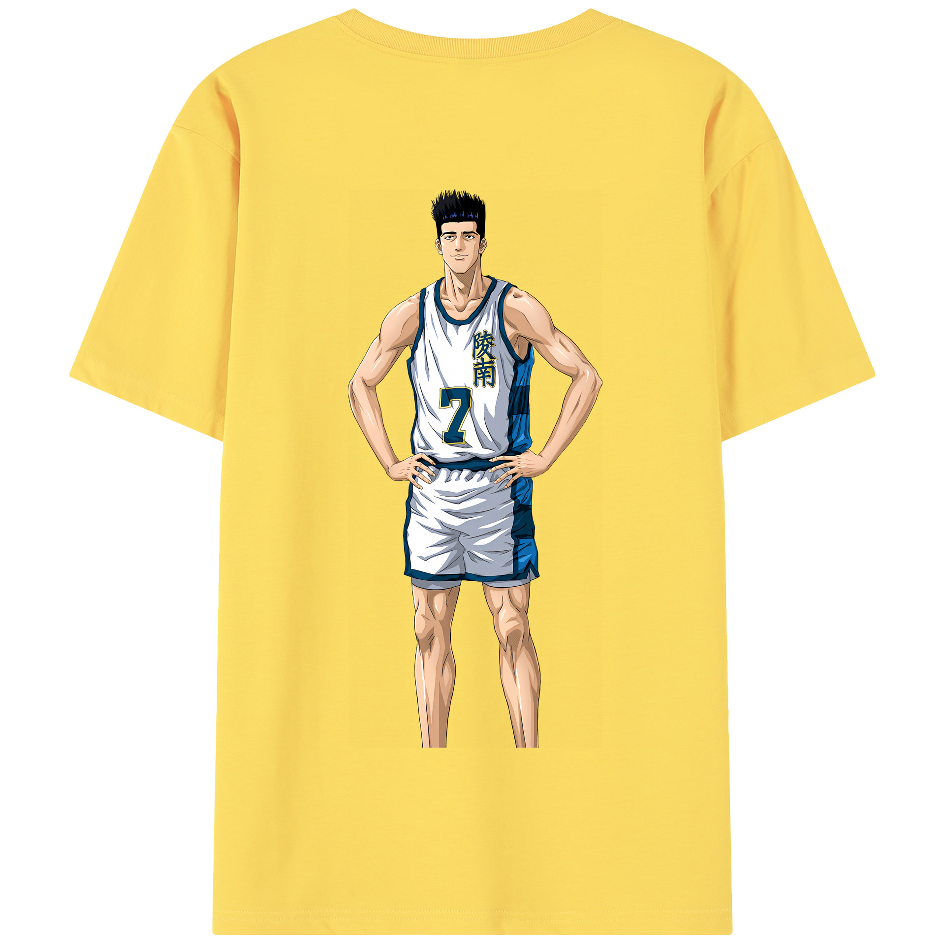 （画像用） SLAM DUNK／スラムダンク 綿100％半袖Tシャツ（背面プリント）