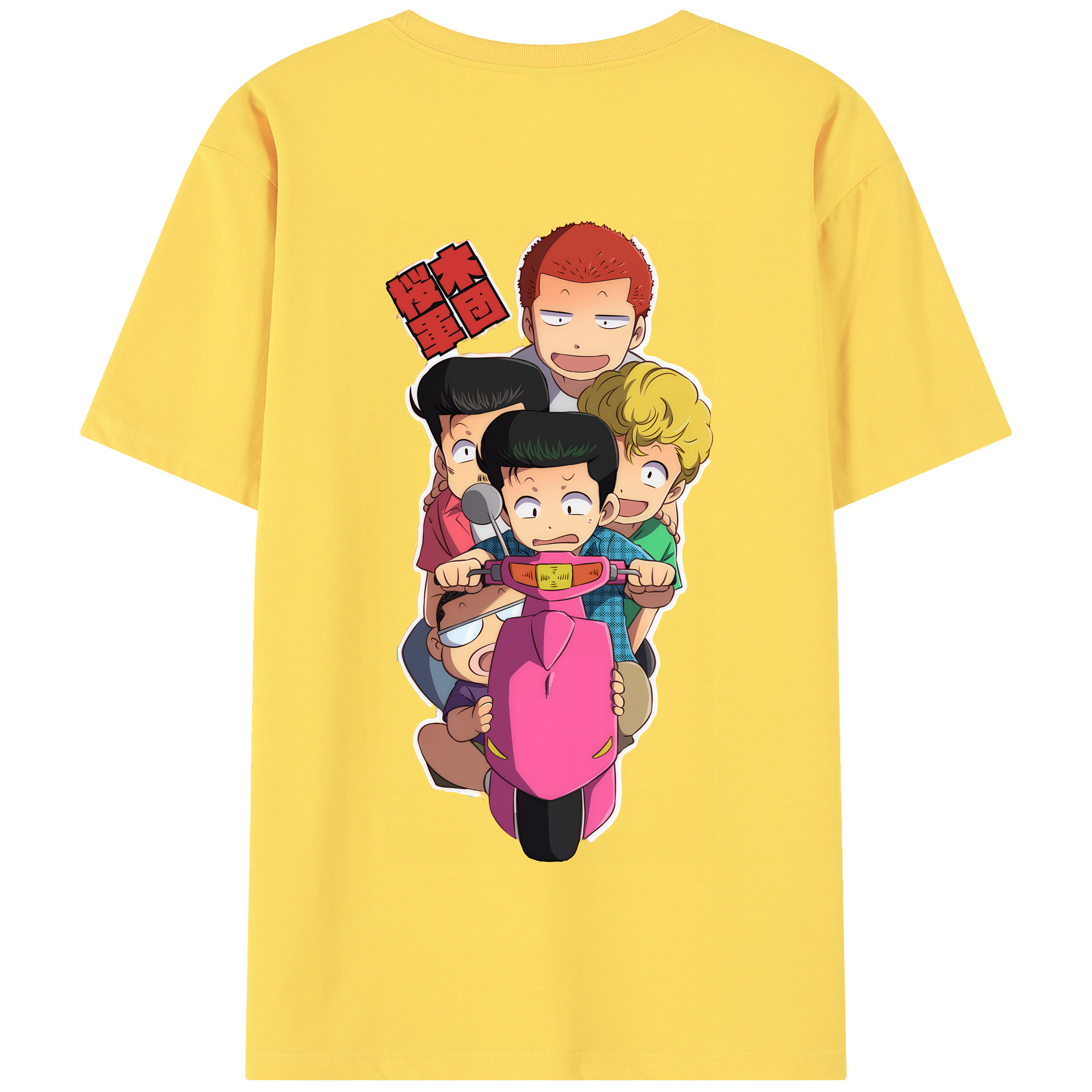 SLAM DUNK／スラムダンク 綿100％半袖Tシャツ（背面プリント）