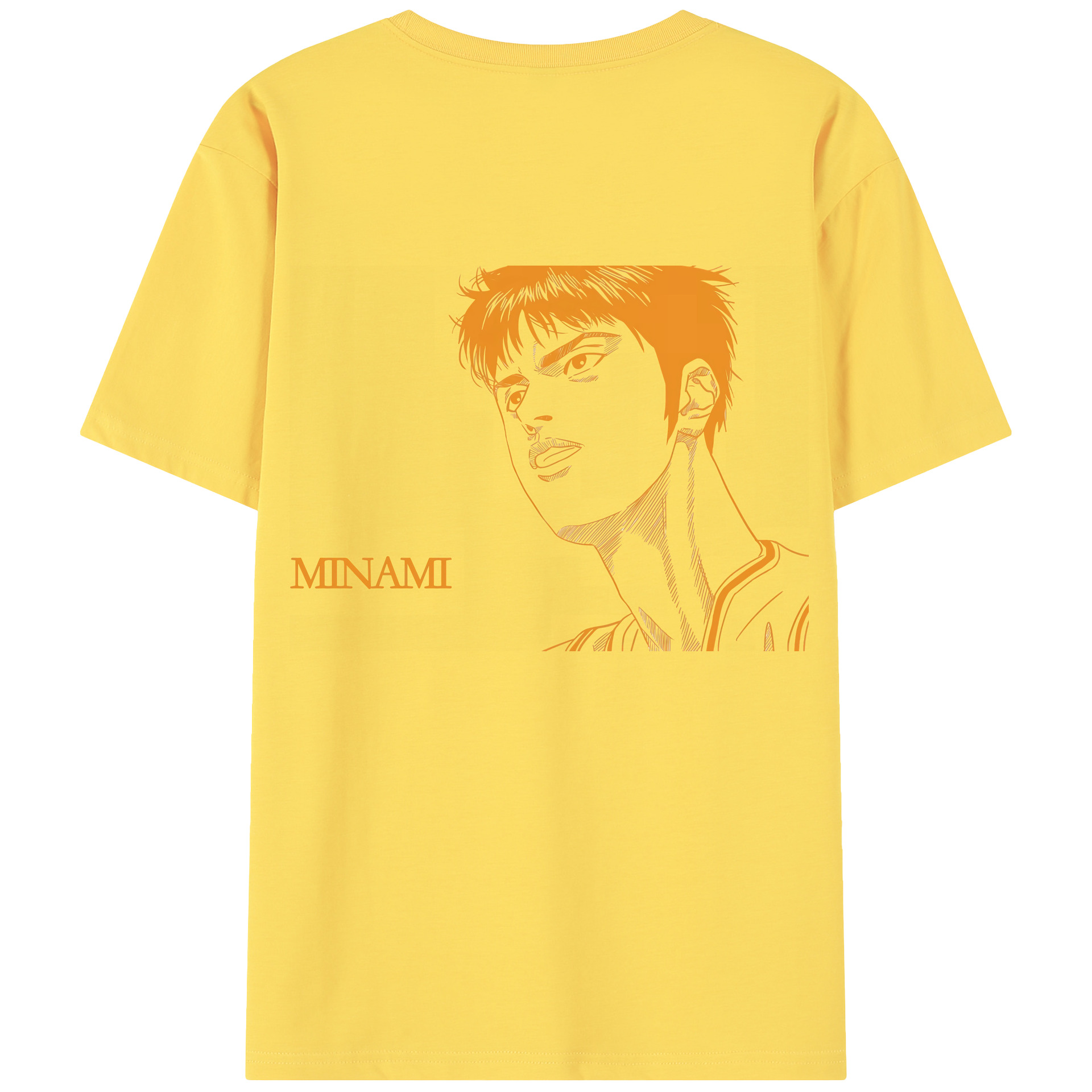 SLAM DUNK／スラムダンク 綿100％半袖Tシャツ（背面プリント）