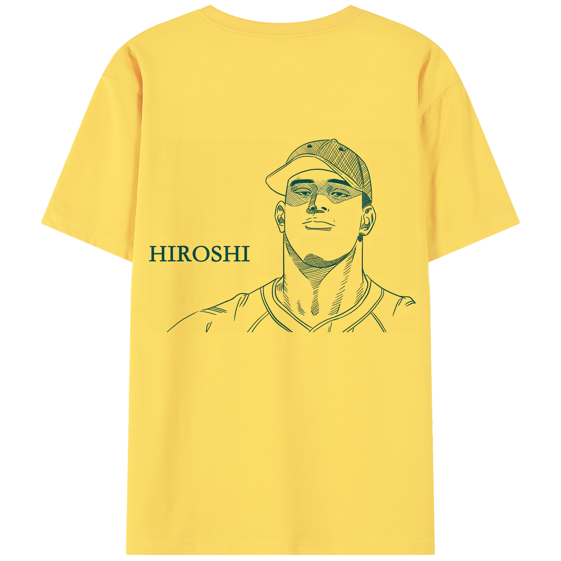 SLAM DUNK／スラムダンク 綿100％半袖Tシャツ（背面プリント）