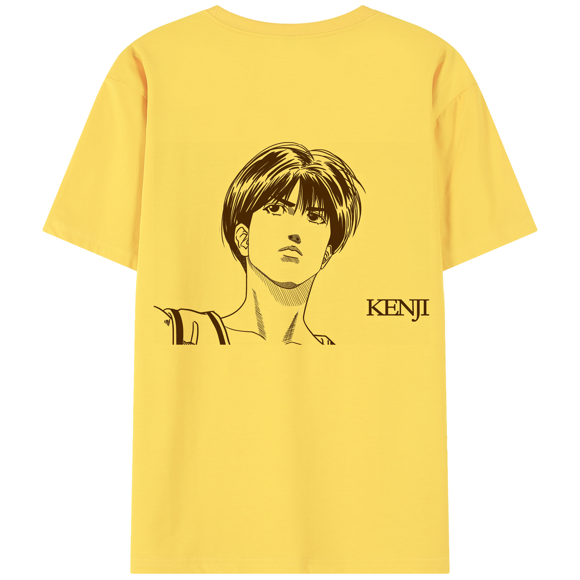 SLAM DUNK／スラムダンク 綿100％半袖Tシャツ（背面プリント）