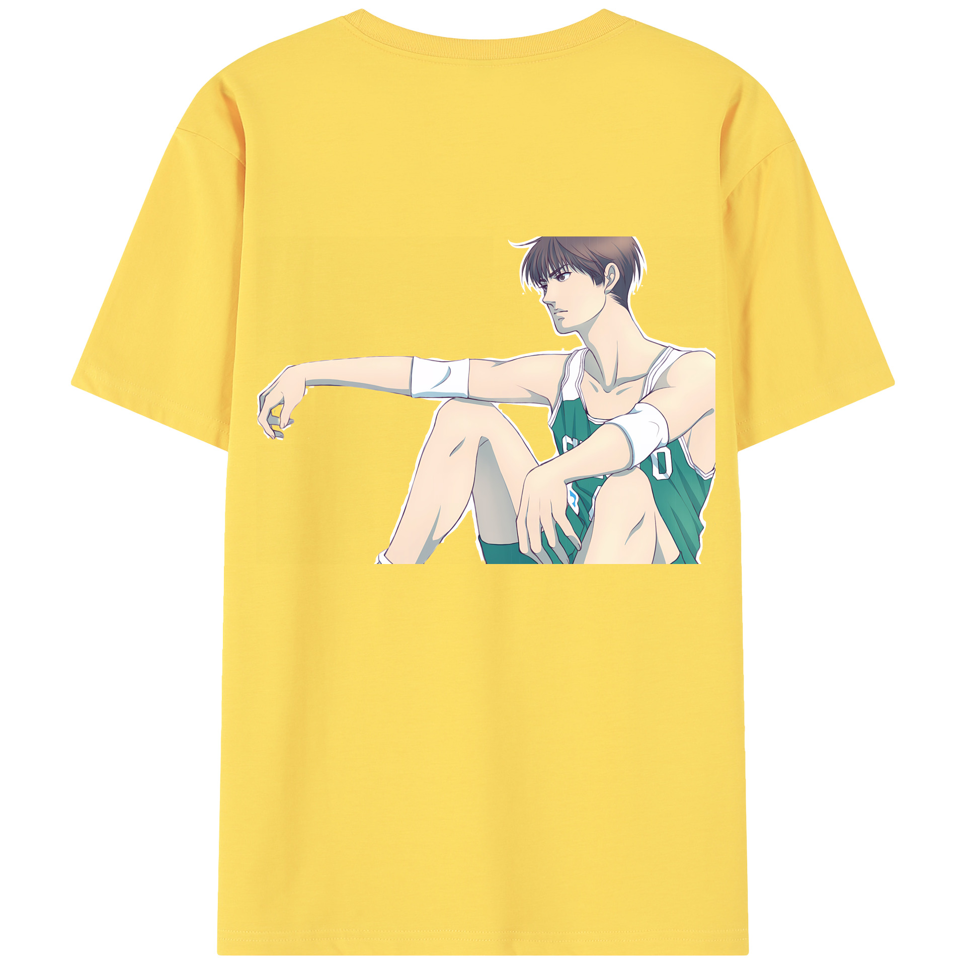 SLAM DUNK／スラムダンク 綿100％半袖Tシャツ（背面プリント）