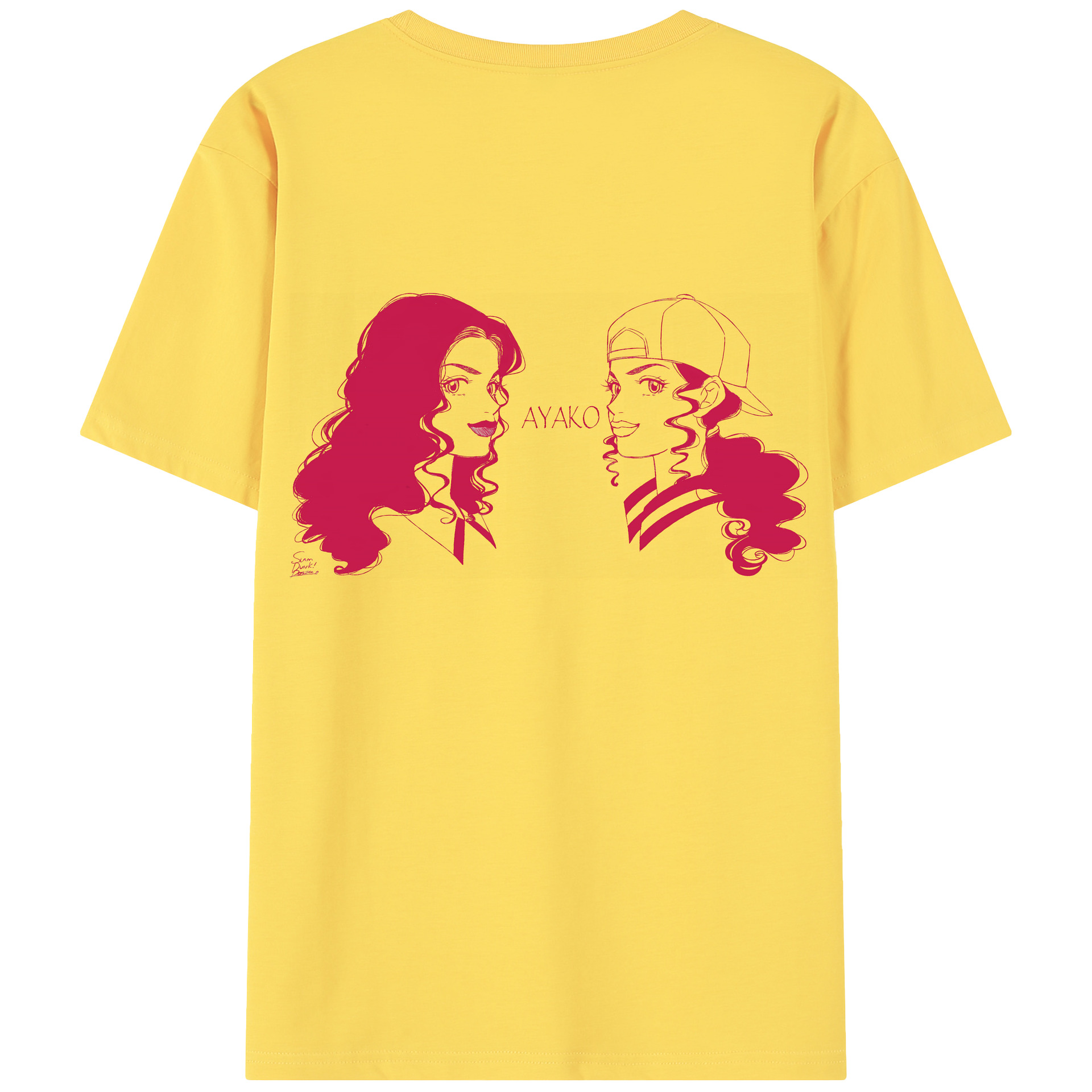 SLAM DUNK／スラムダンク 綿100％半袖Tシャツ（背面プリント）